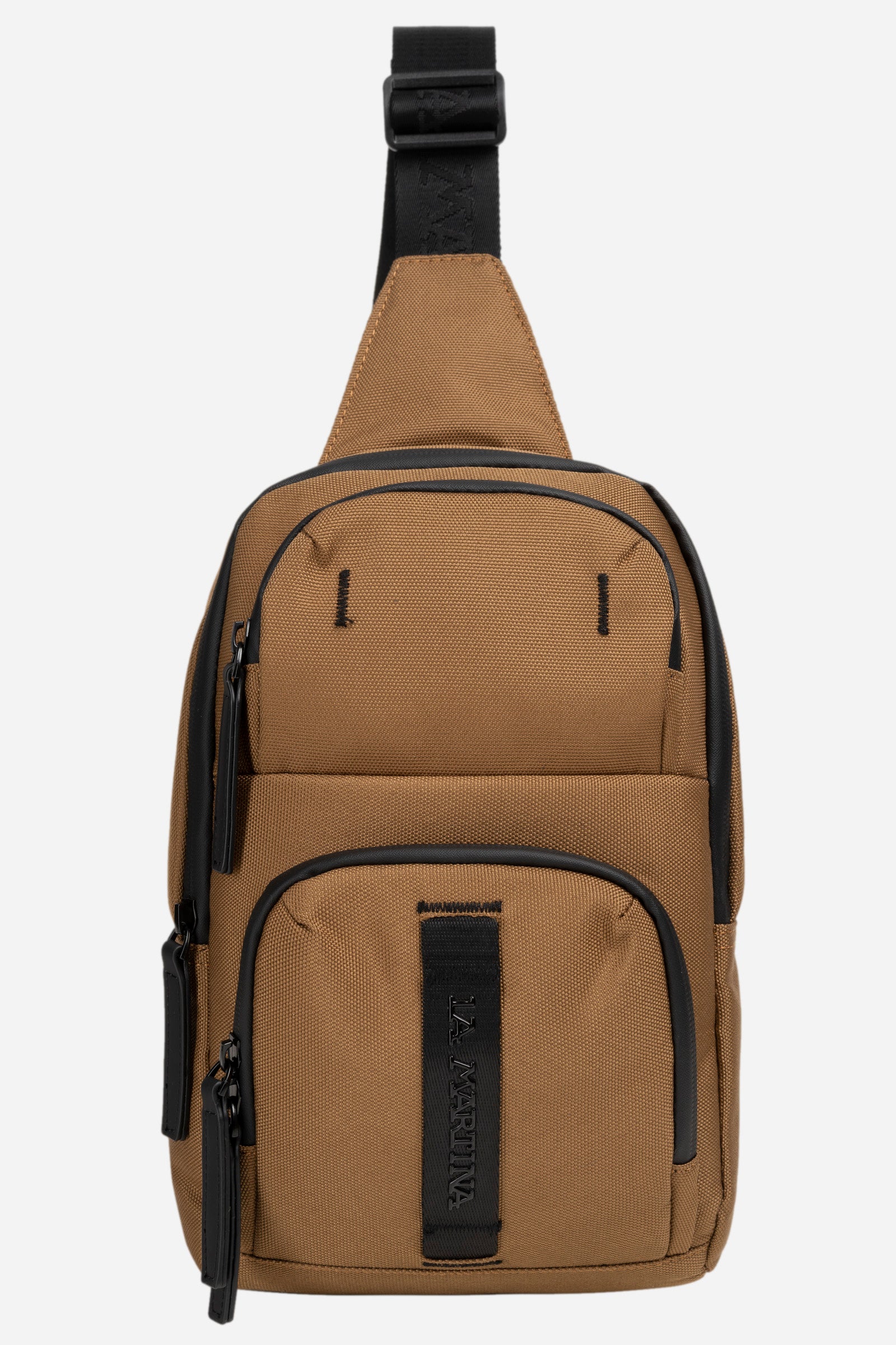 Men's crossbody bag in synthetic fabric Cesar La Martina