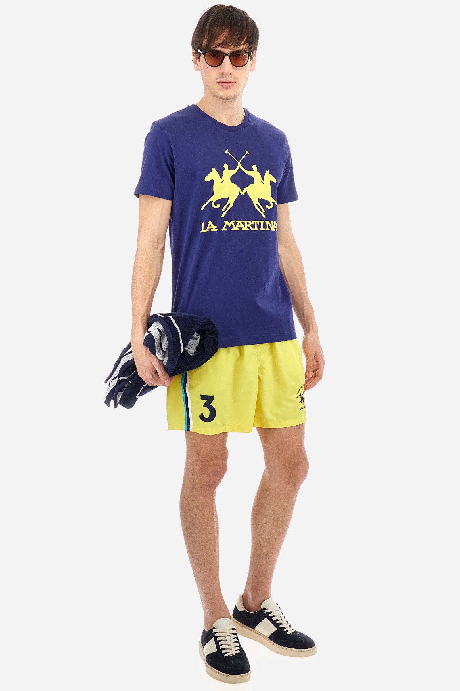 Badehose aus Nylon in normaler Passform – Yarran