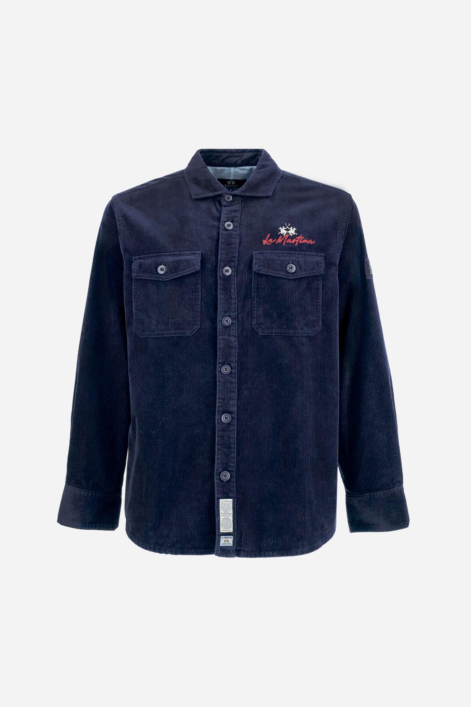 Surchemise homme en velours rayé - Bob