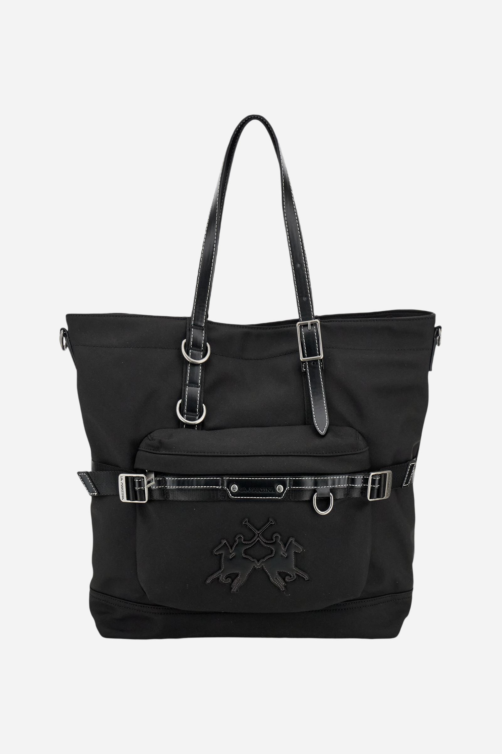 Multifunction technical canvas tote bag - Andean