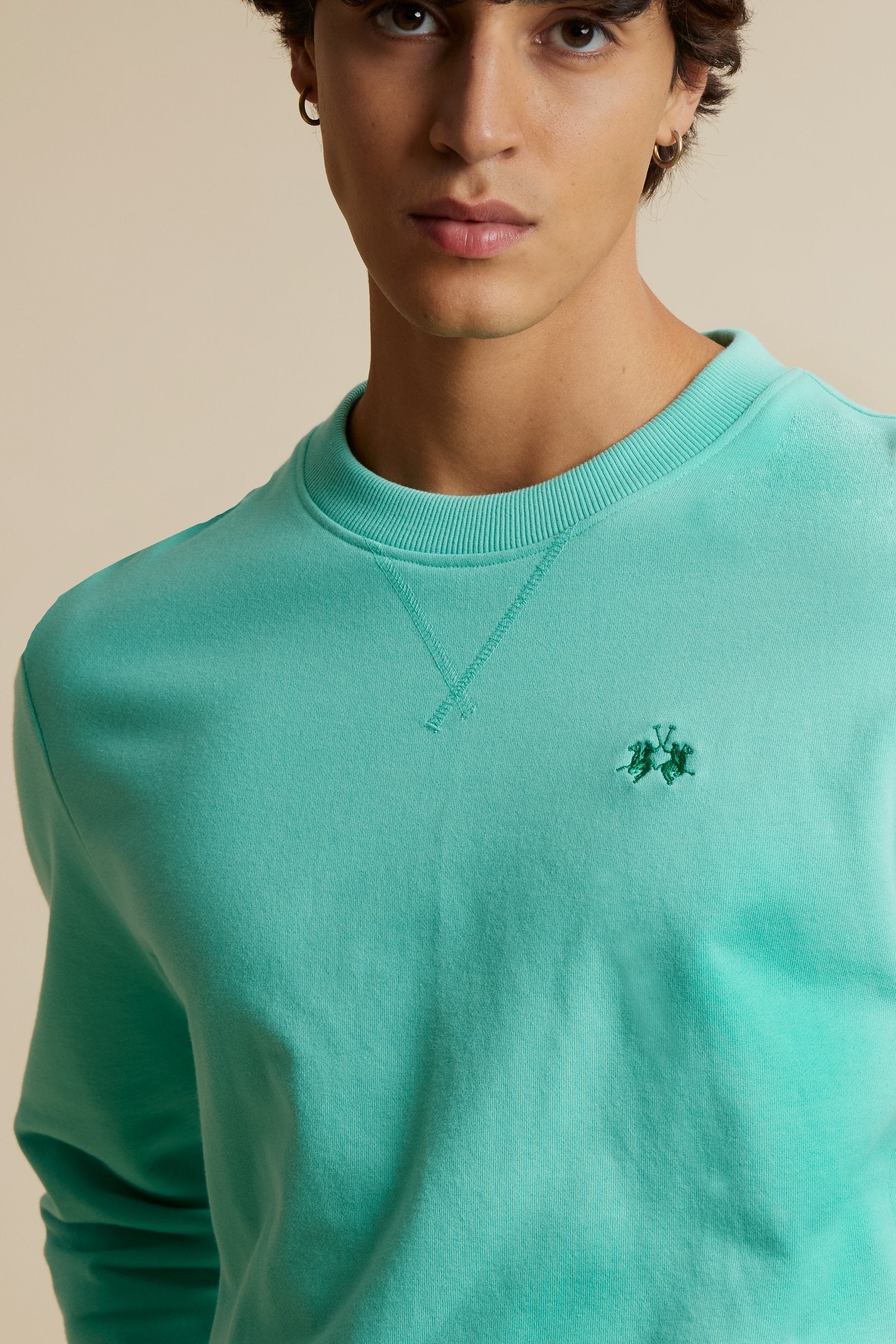 Men’s cotton sweatshirt with logo – Aldo