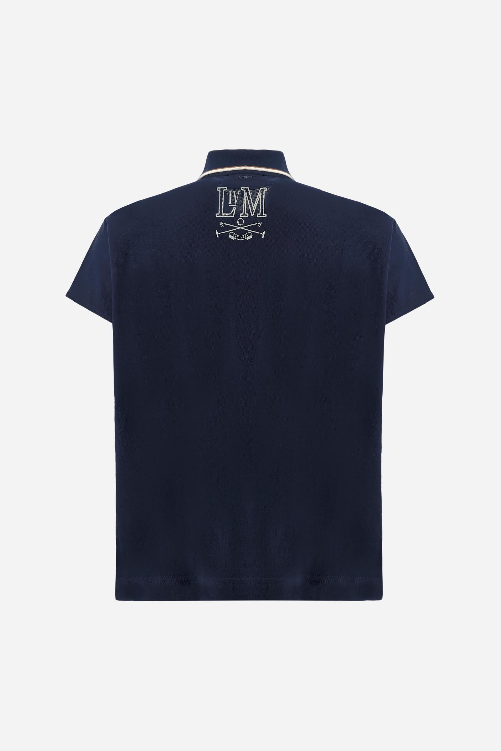 Damen Poloshirt aus Stretch-Piqué Guards Polo Club - Corazon