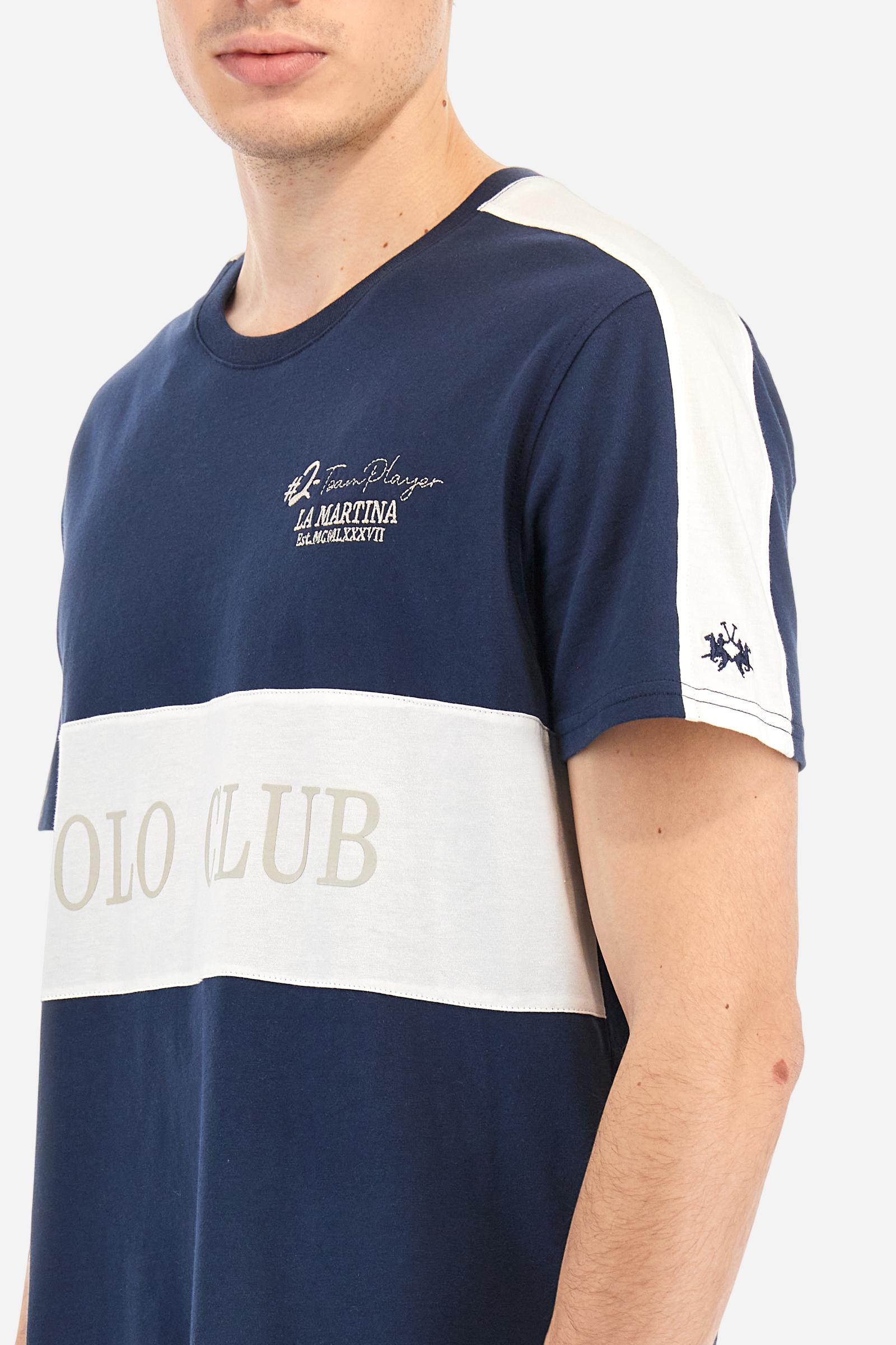 T-Shirt aus Baumwolljersey in normaler Passform – Antwan