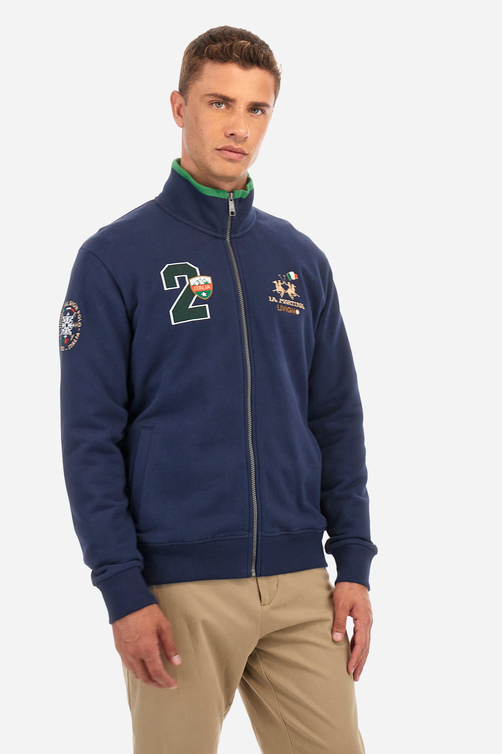 Martina Polyamide Veste La Martina Homme Sweatshirt La Martina