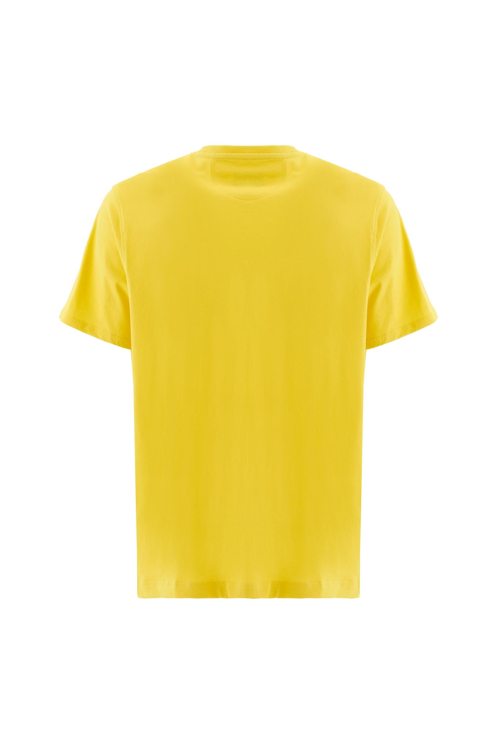 Men’s cotton jersey T-shirt with small logo - Serge