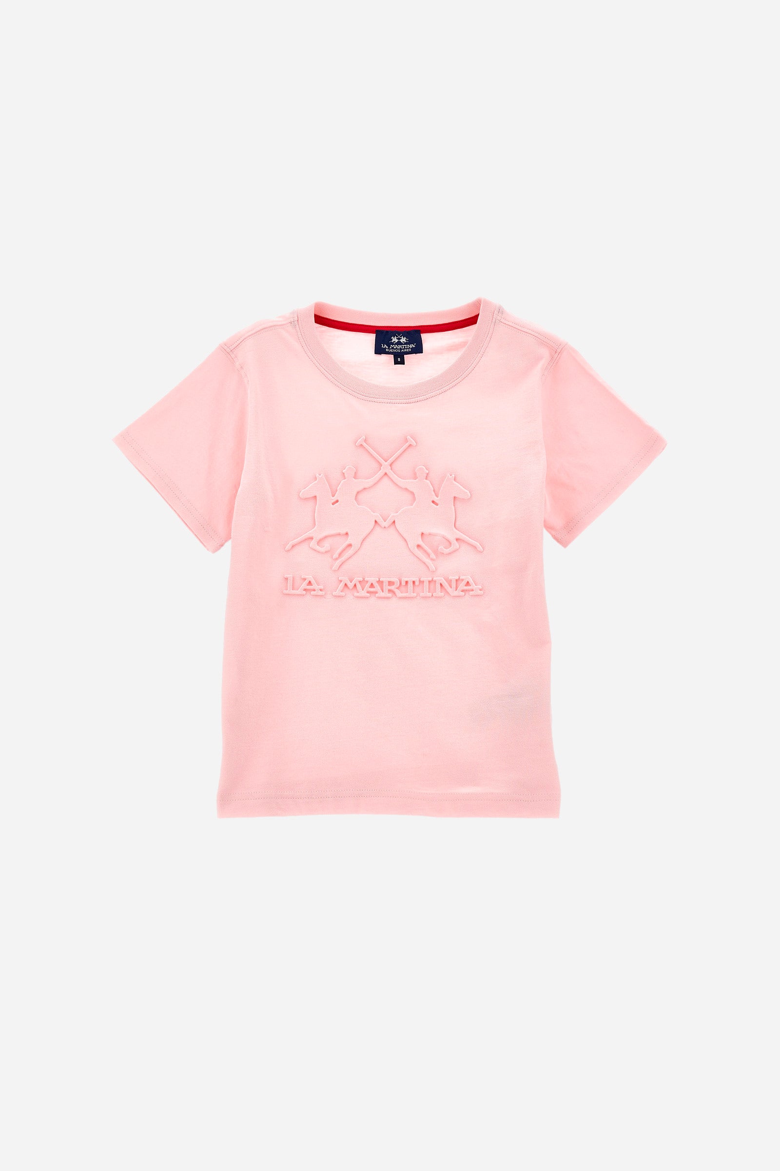 T-shirt da bambino in cotone La Martina