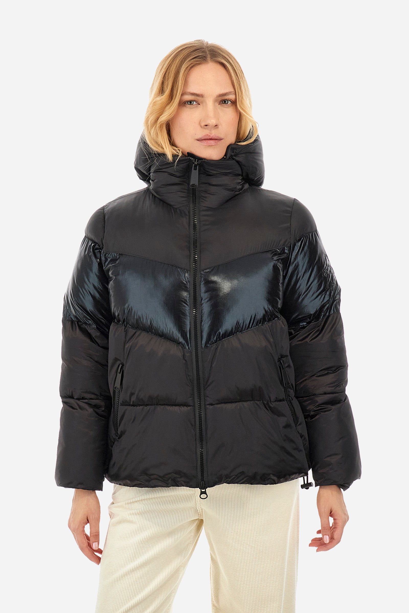 Outdoor Daunenjacke La Martina Daunenjacke Damen Mantel Damen