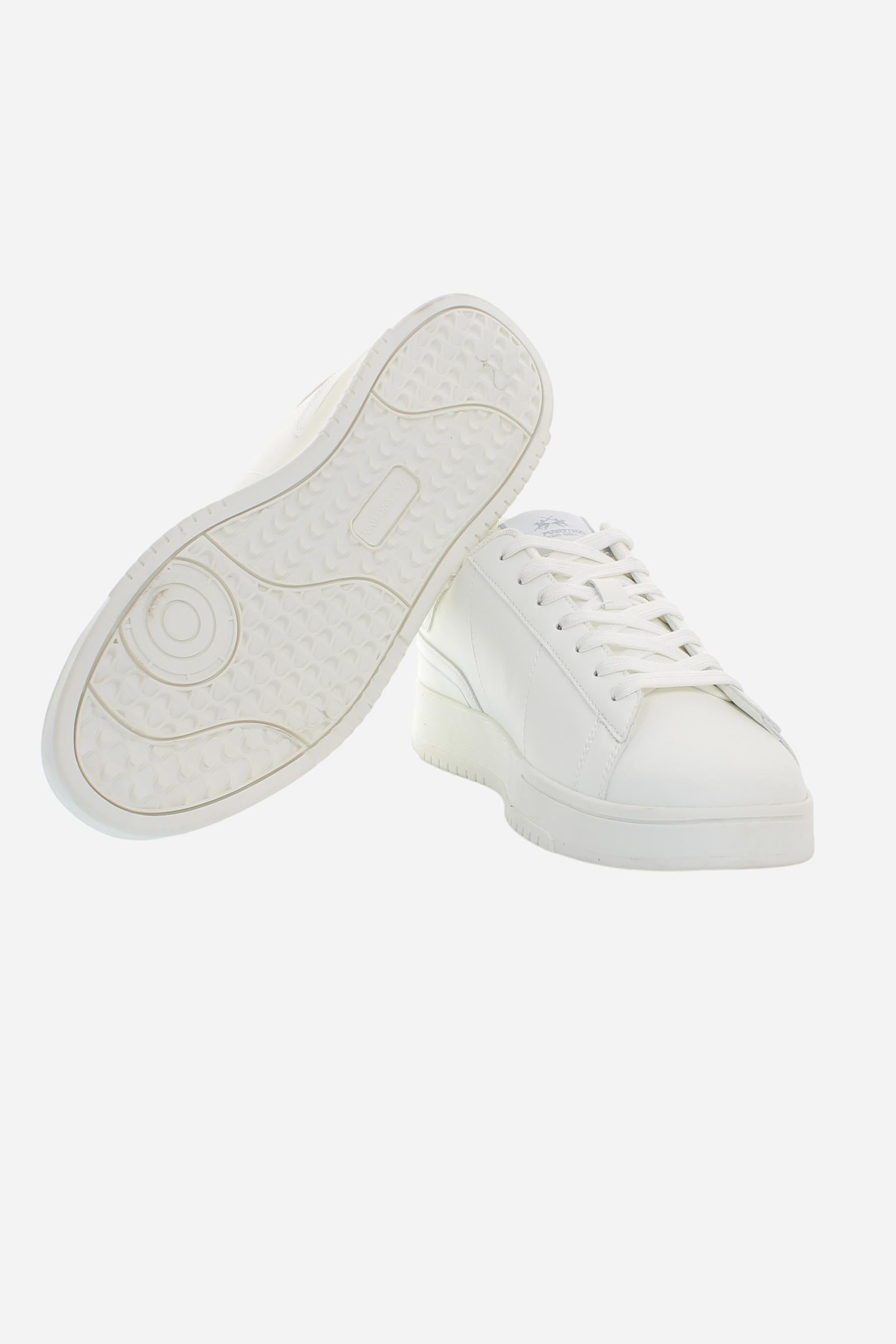 Sneakers Urbaines Homme en Cuir Total White – Link