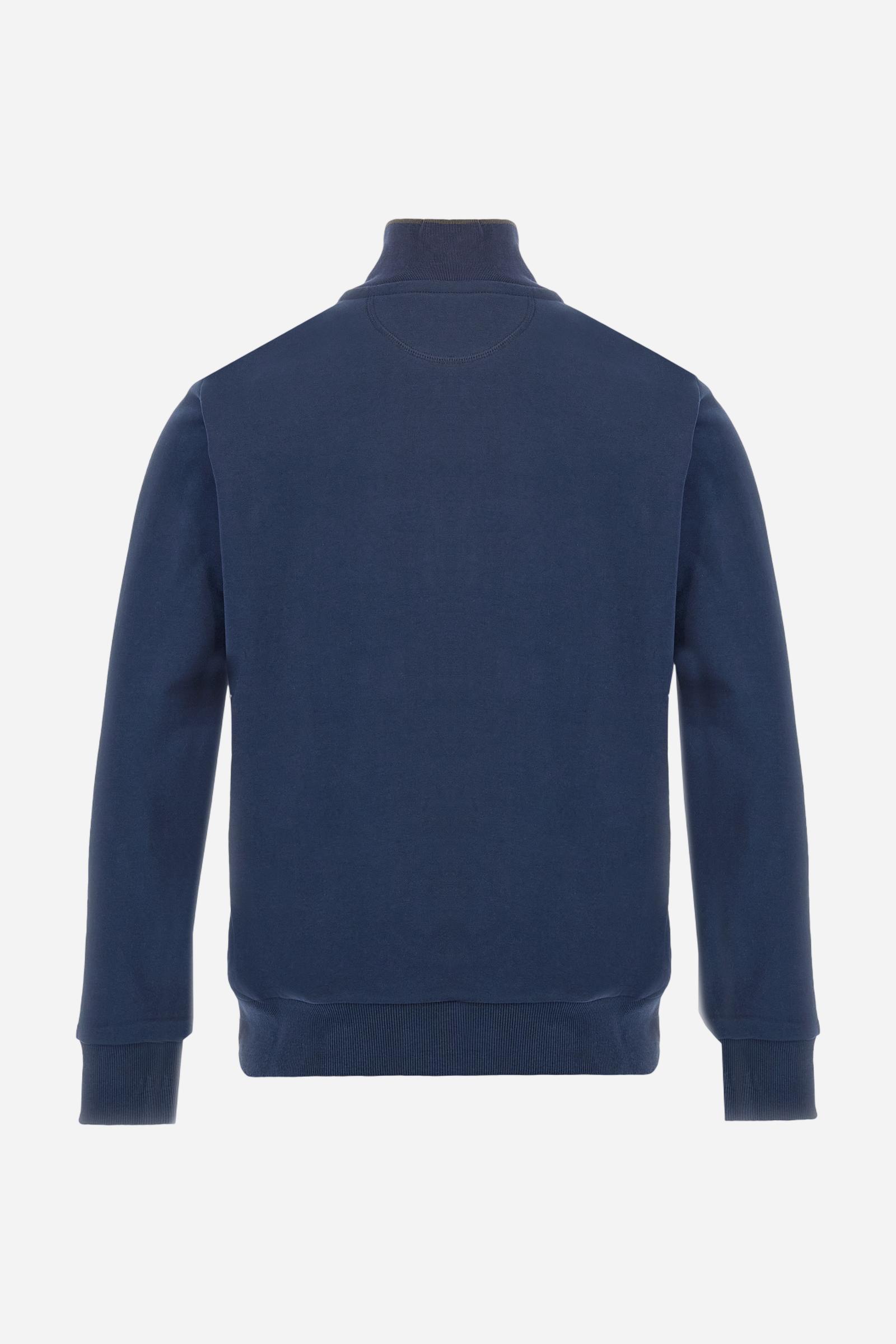 Guards sweatshirt in French terry cotton with regular fit - Adelmo