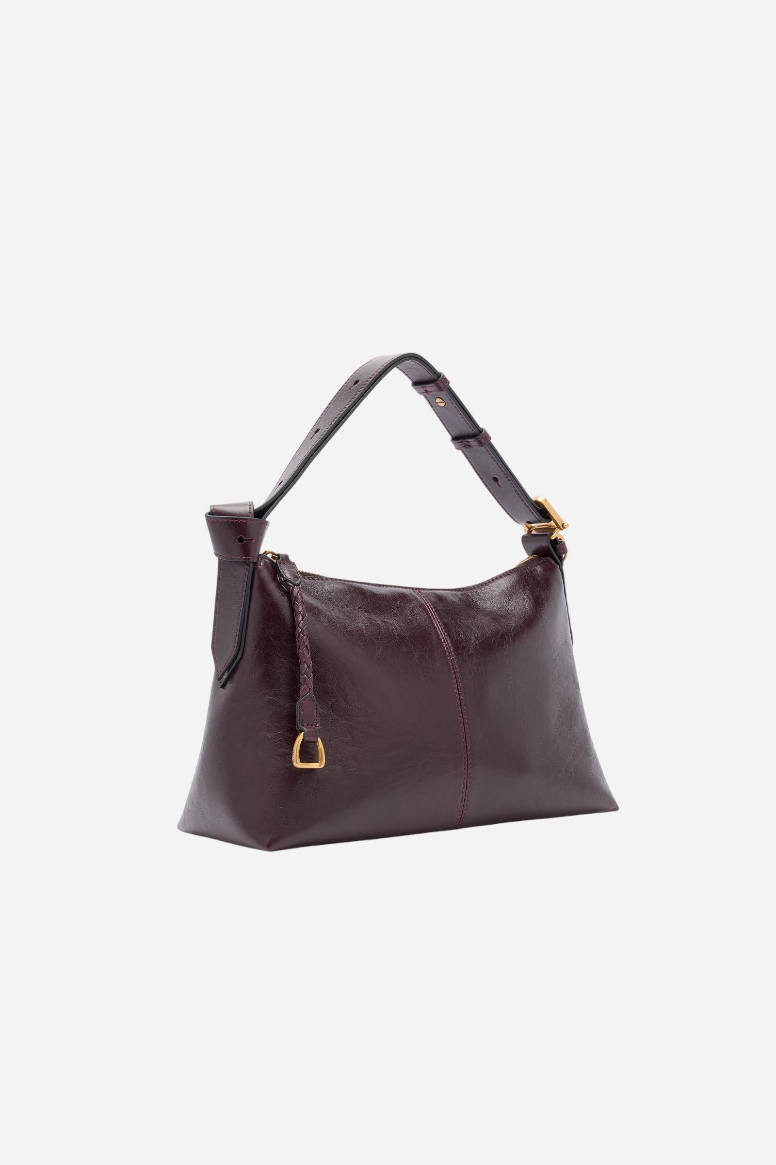 Sac épaule en cuir de veau vintage – Andina