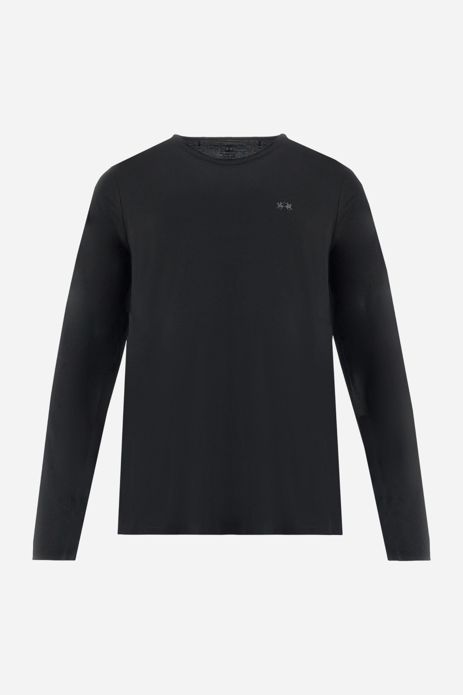 Men’s crew‑neck T‑shirt in fluid jersey - Bayron