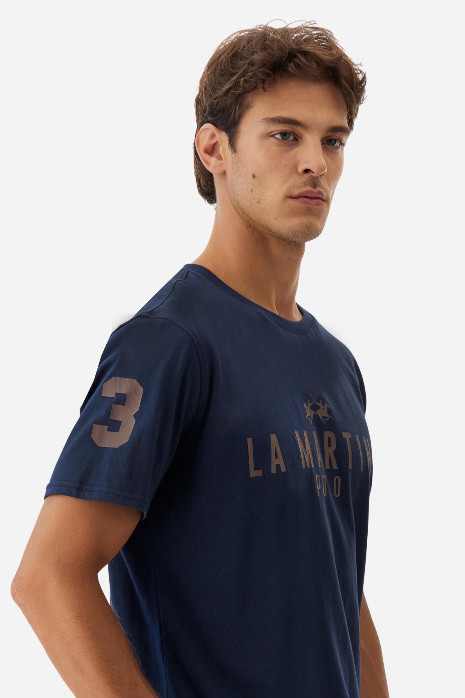 Camiseta de hombre en algodón jersey La Martina Polo - Brigham
