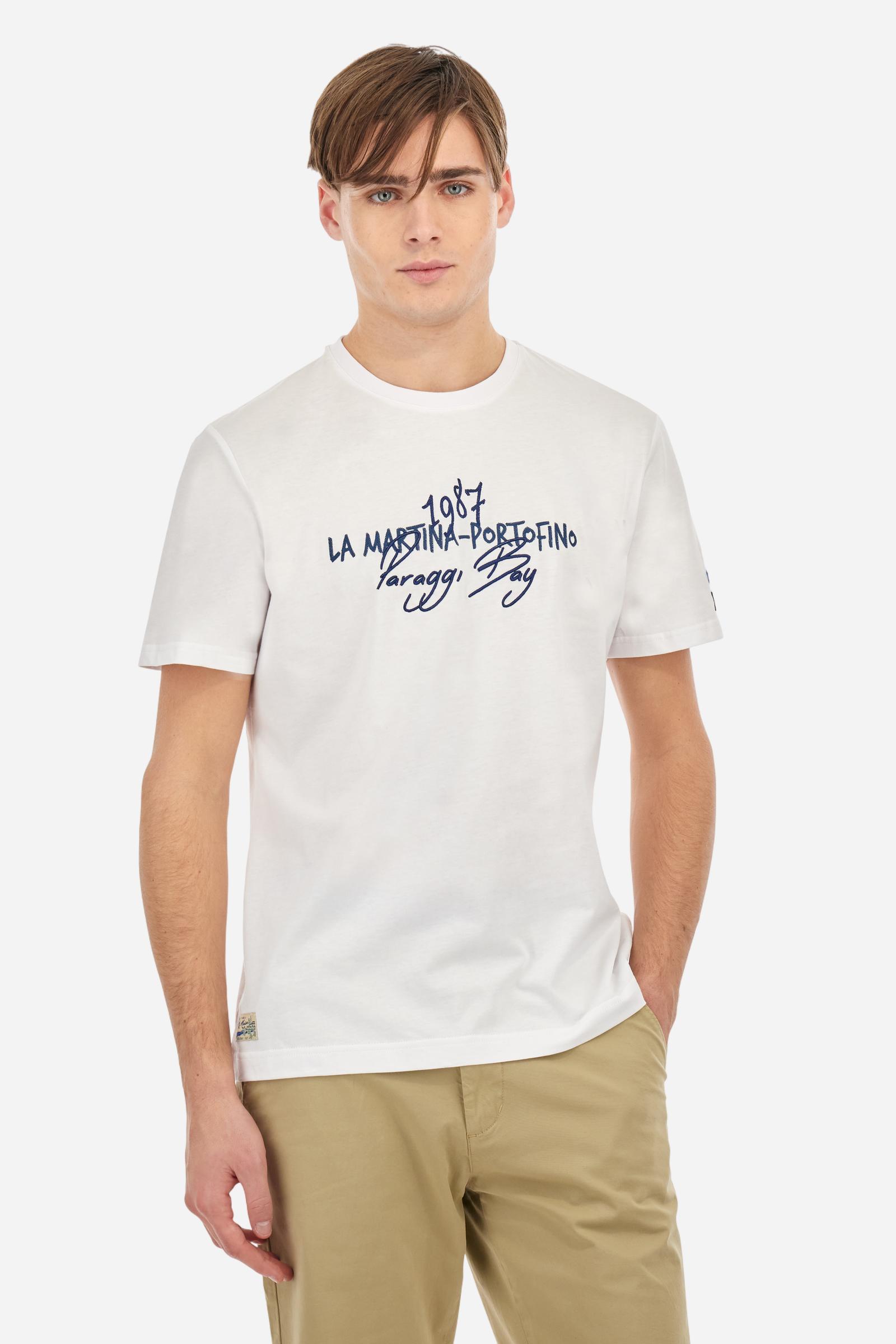 Regular fit cotton jersey T-shirt - Algar