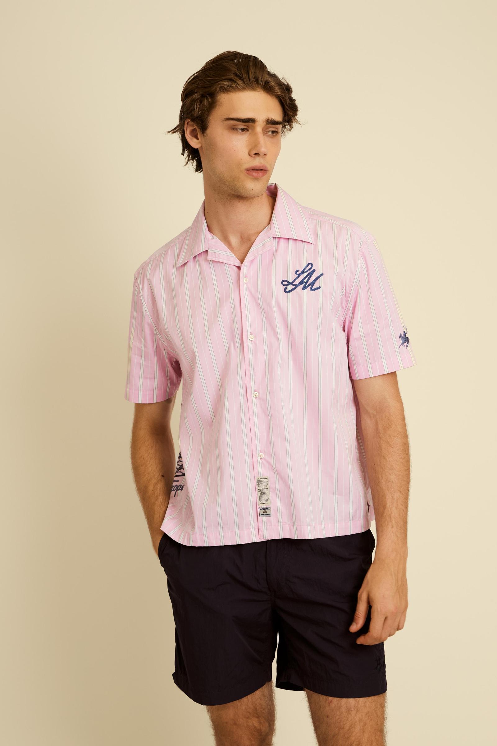 Men’s Saint Tropez bowling shirt - Clint