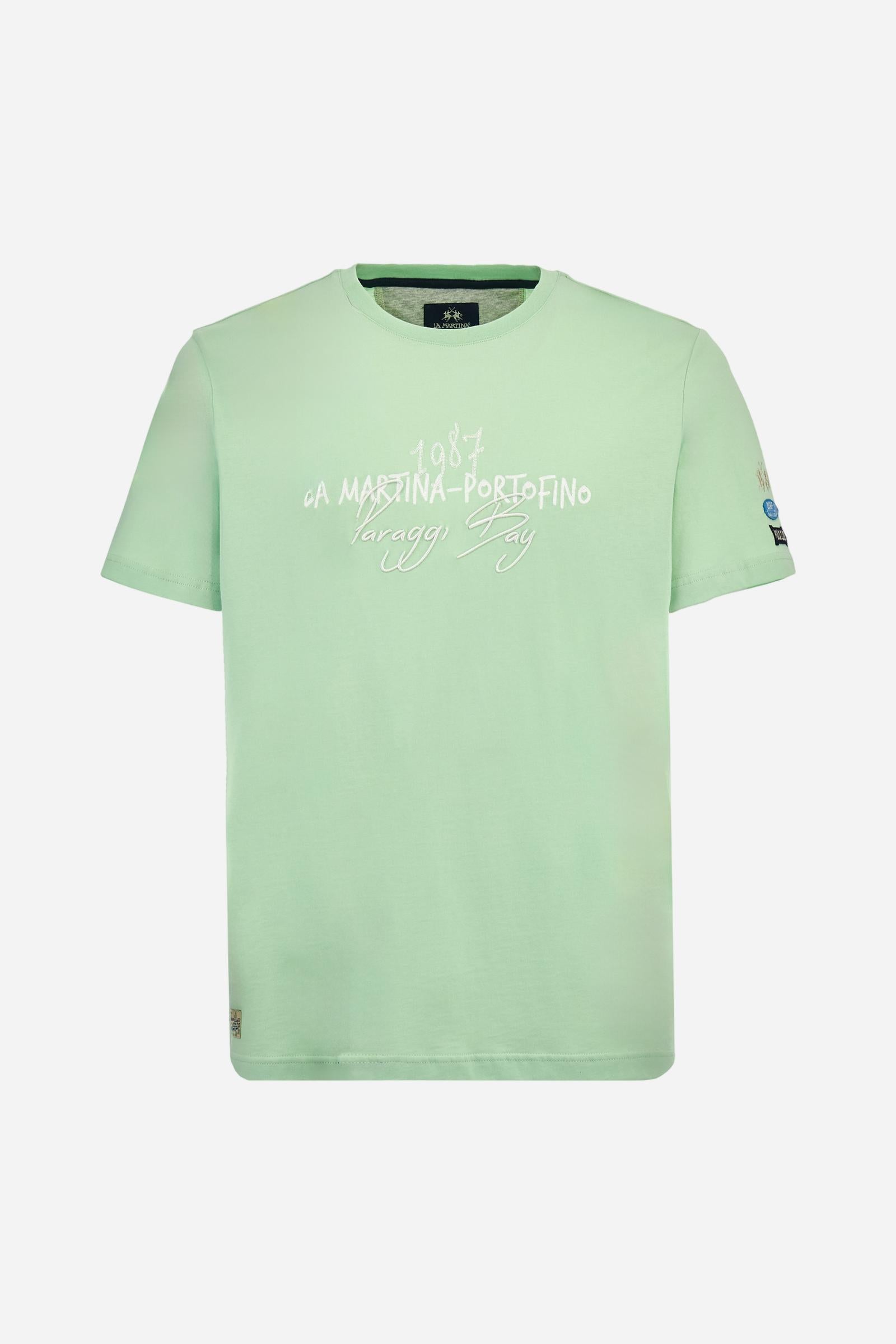 Regular fit cotton jersey T-shirt - Algar