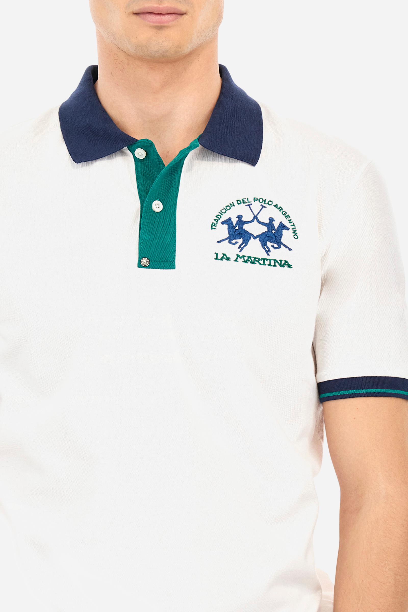 Slim fit cotton piqué polo shirt - Trixie