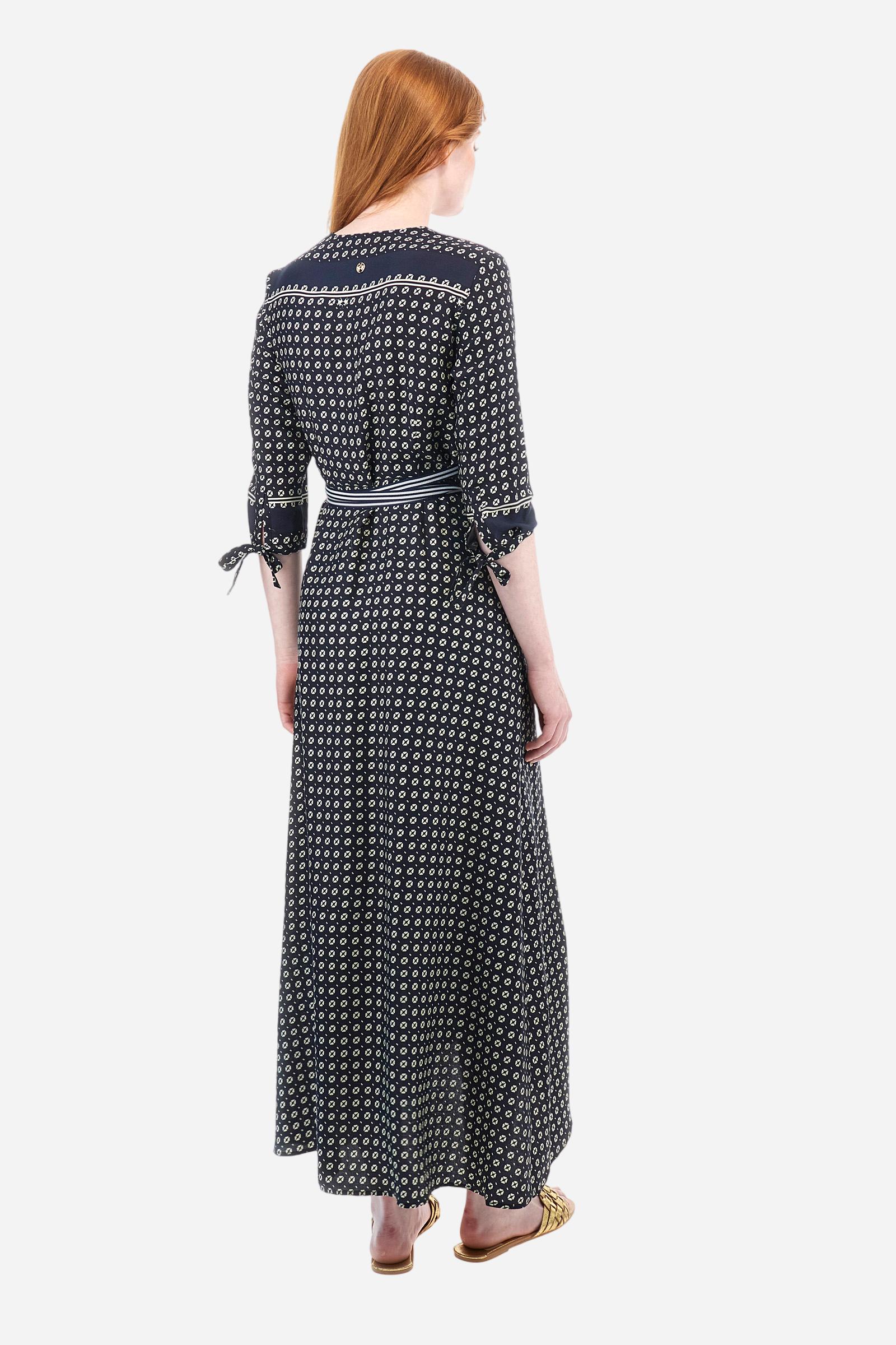 Viscose twill dress in regular fit - Aria