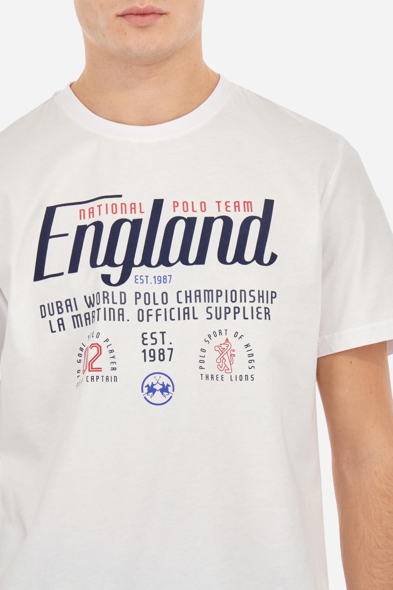 Regular fit cotton jersey T-shirt - Alberic