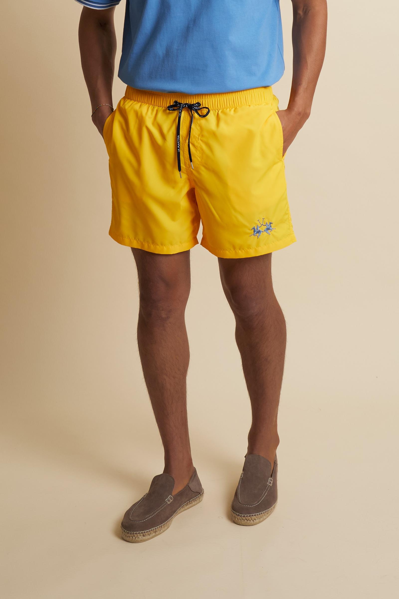 Men’s solid nylon swim shorts - Chuck