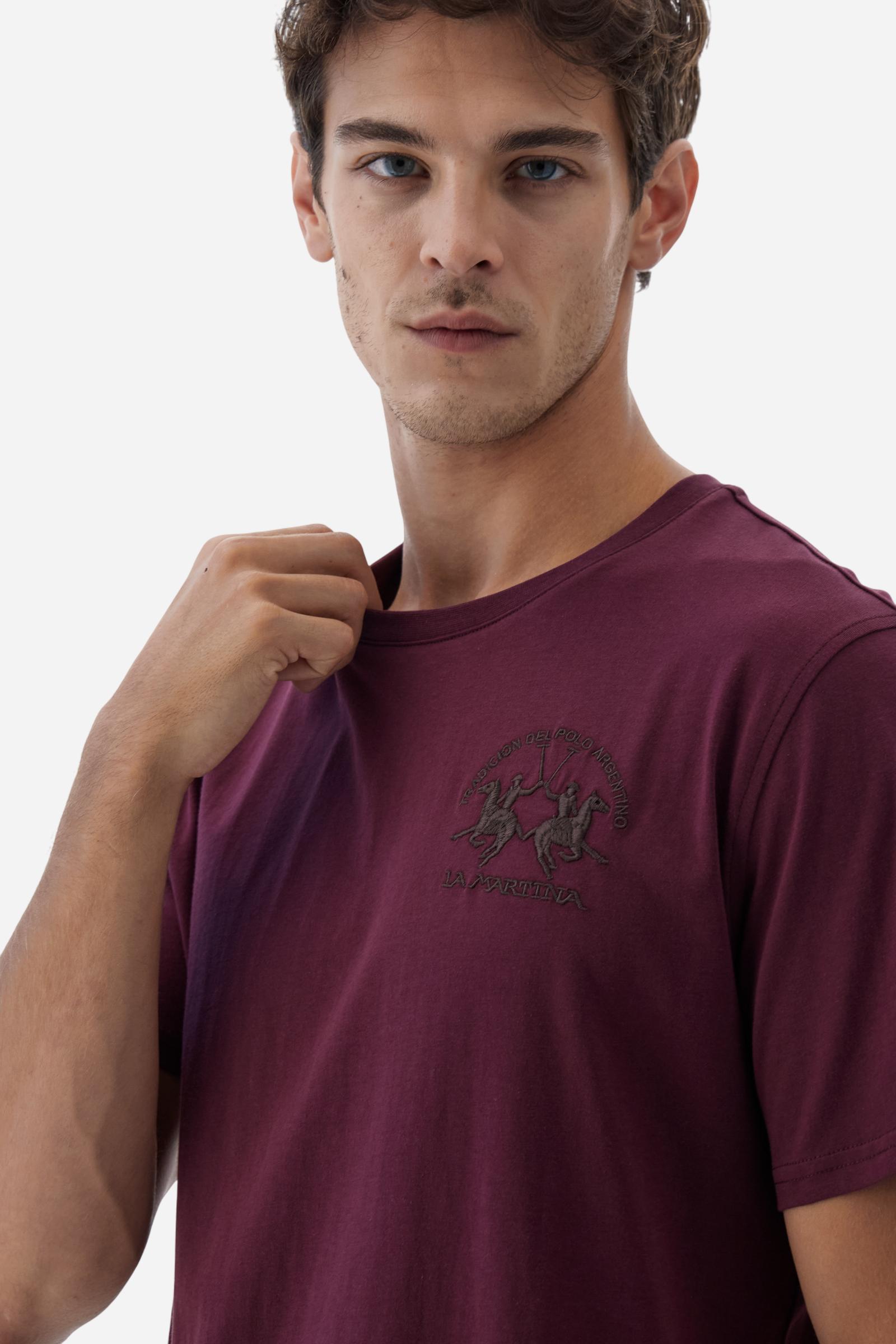 Camiseta de hombre de algodón con logo Team - Bienvenido