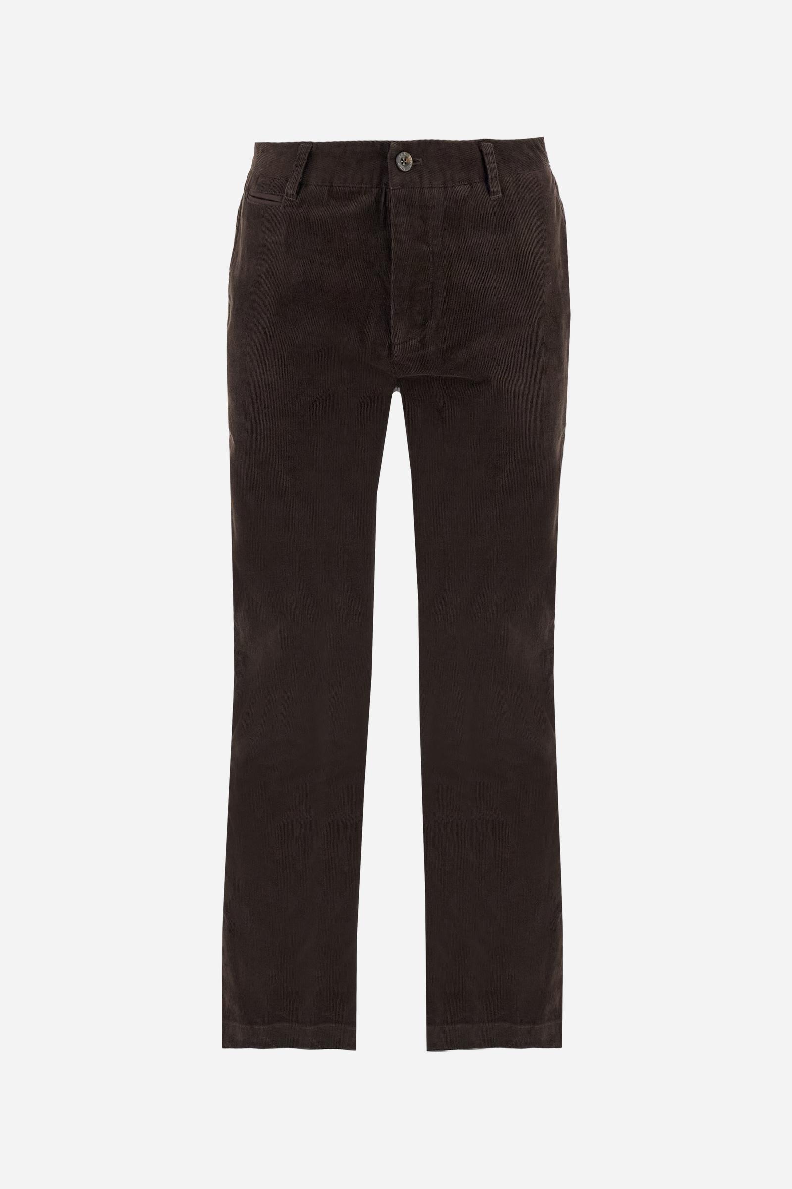 Men’s corduroy chino trousers - Bronte