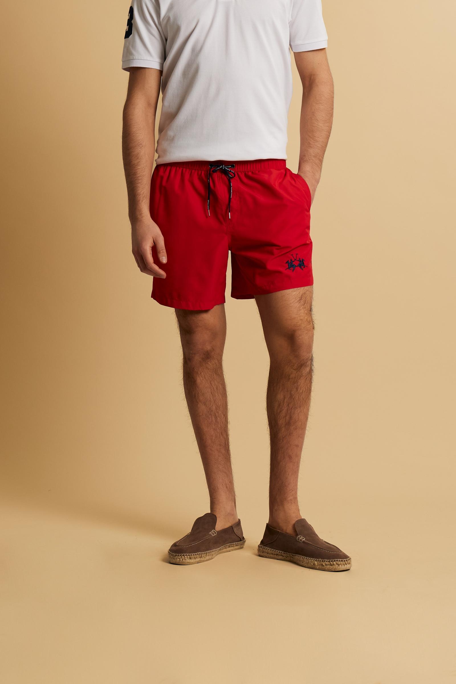 Men’s solid nylon swim shorts - Chuck