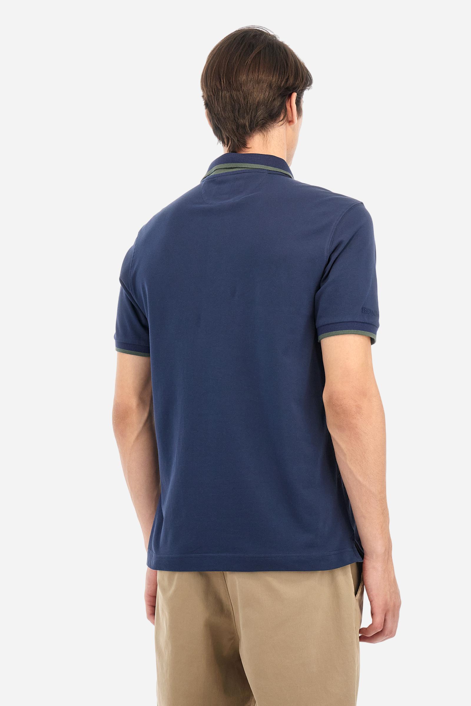 Guards polo shirt in piqué cotton in regular fit - Anfione
