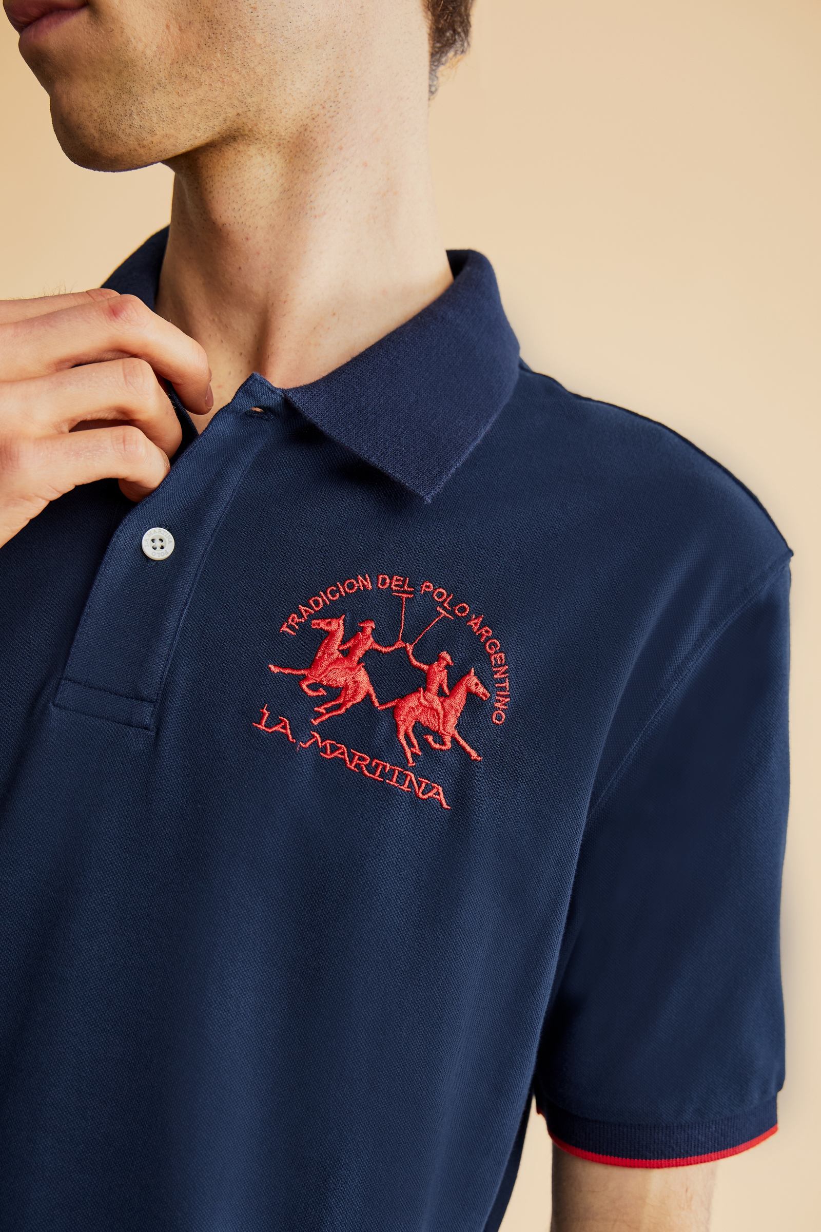 Men's regular-fit Polo Shirt - Navy