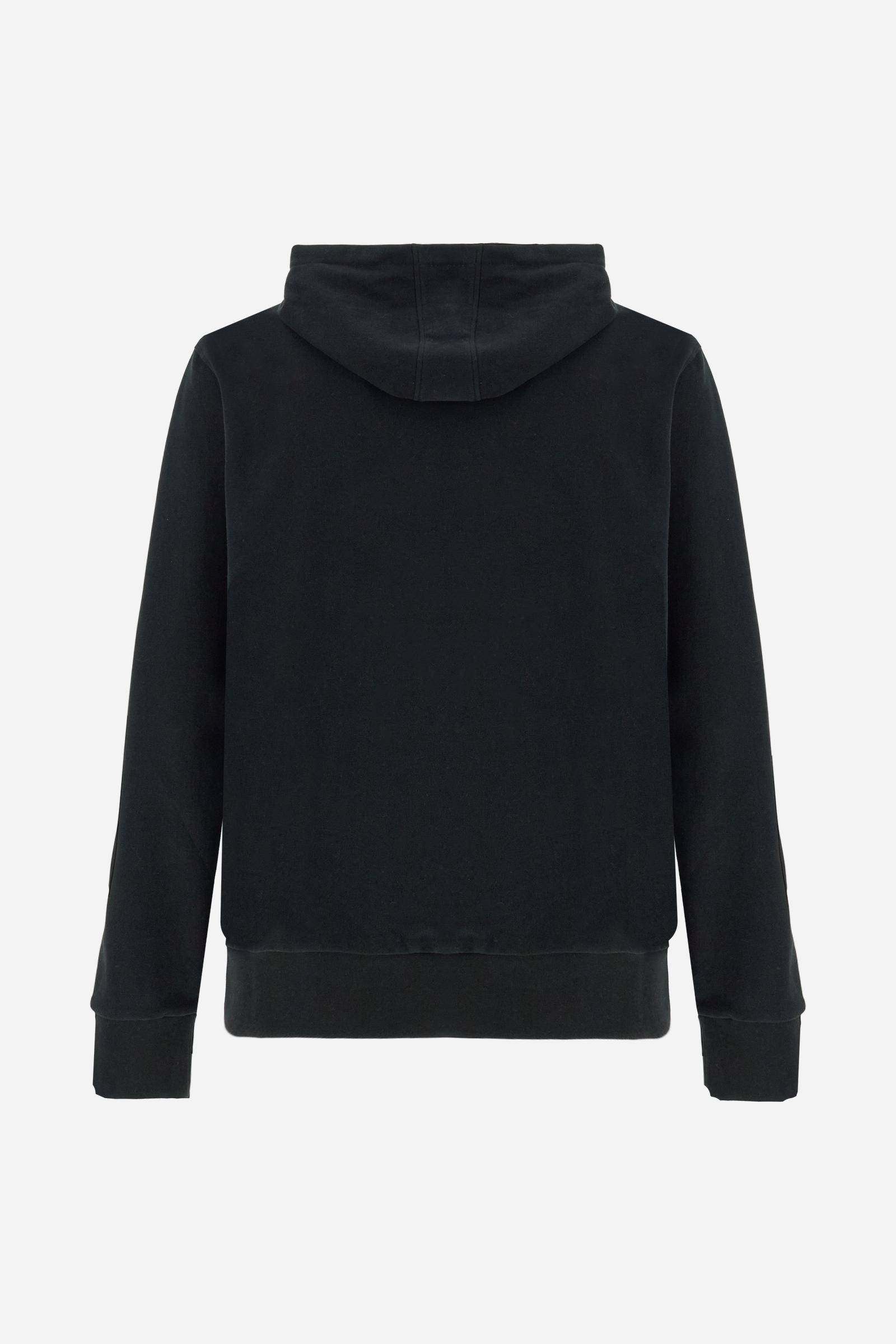 Sweat à capuche en coton avec maxi logo - Benny