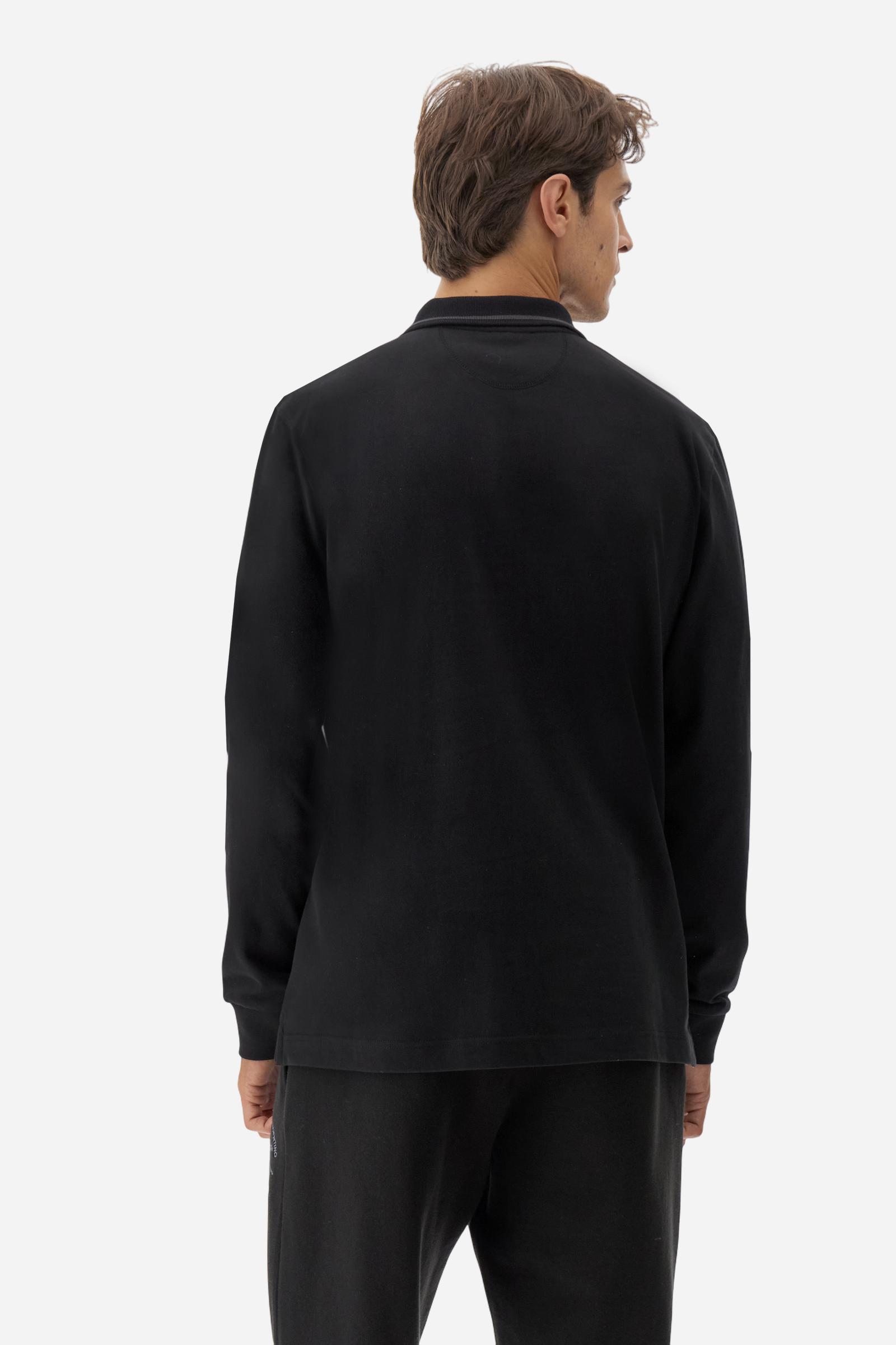 Men’s soft-touch jersey polo Iconic La Martina - Broox