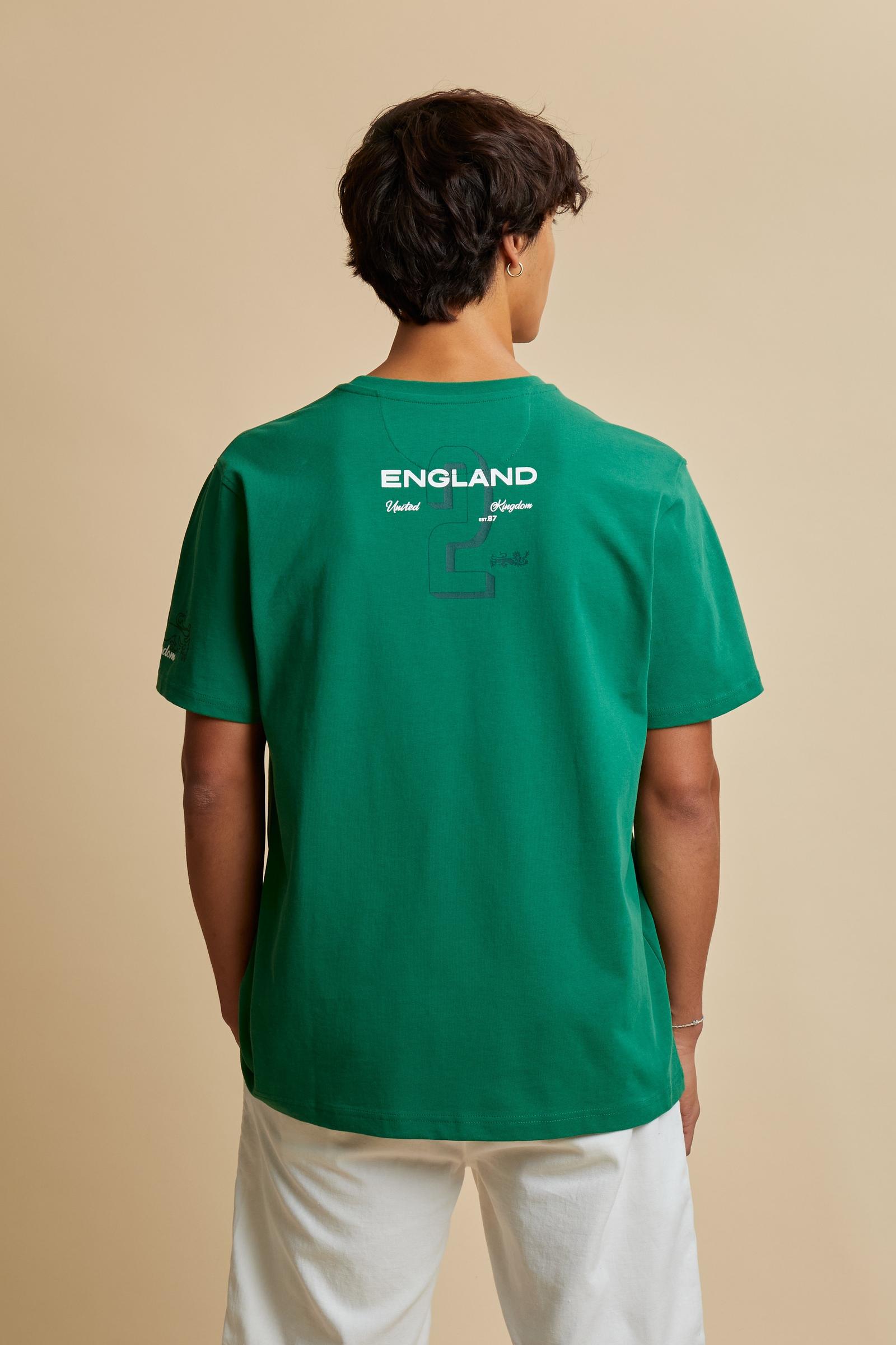 Herren-Baumwoll-T-Shirt mit Polo-Club-Pferd – Camron