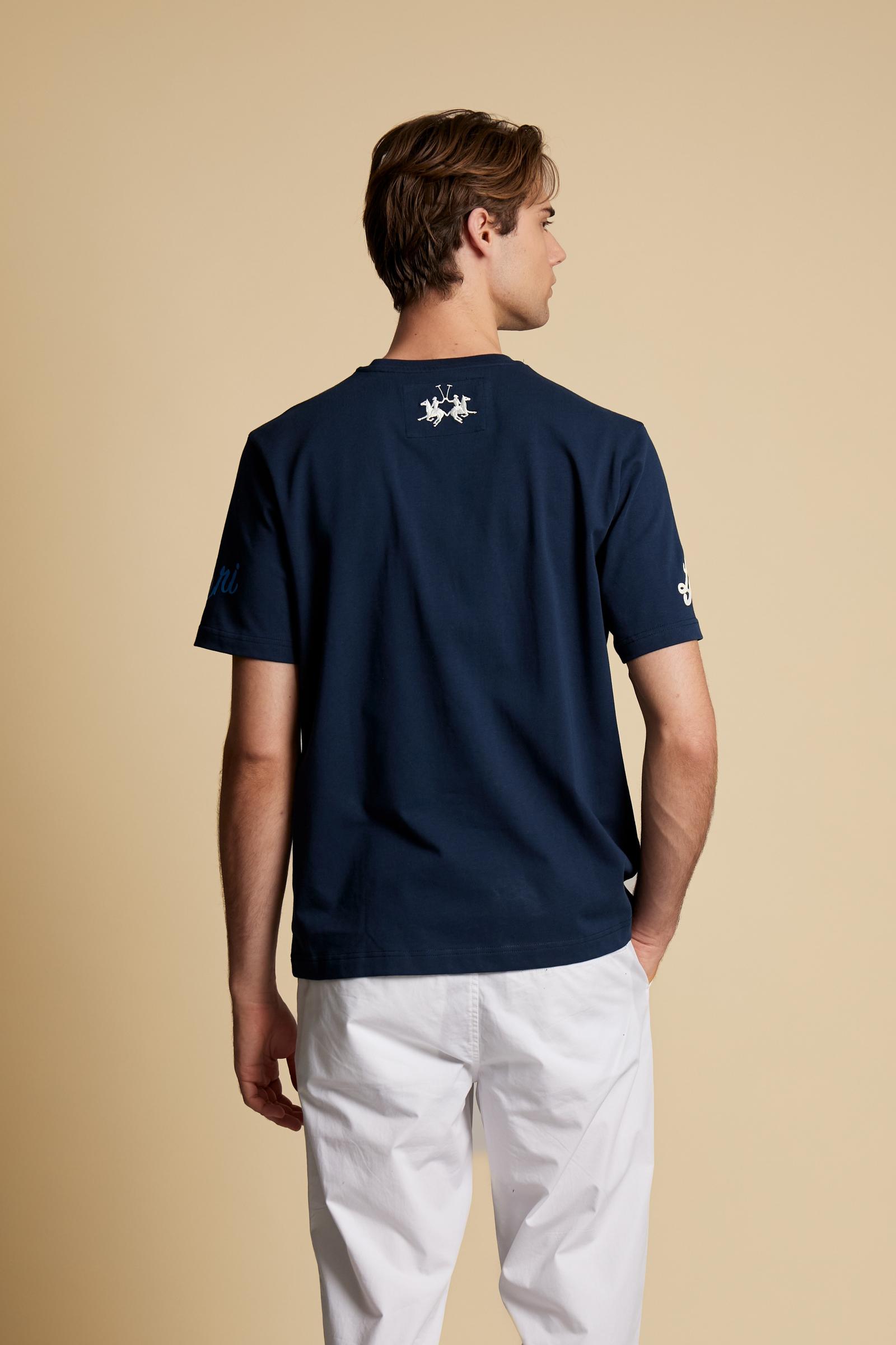 Camiseta hombre en jersey de algodón Capri Edition – Calvino