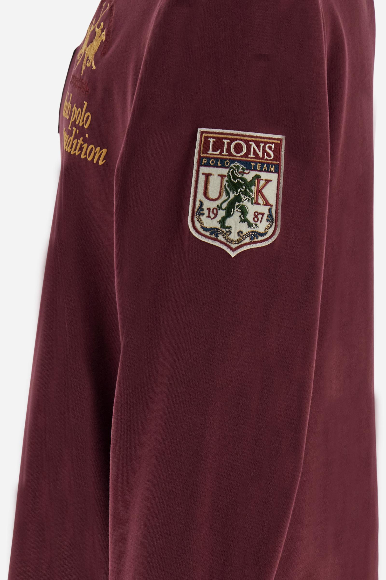 Men’s soft‑touch jersey polo shirt - Bertram