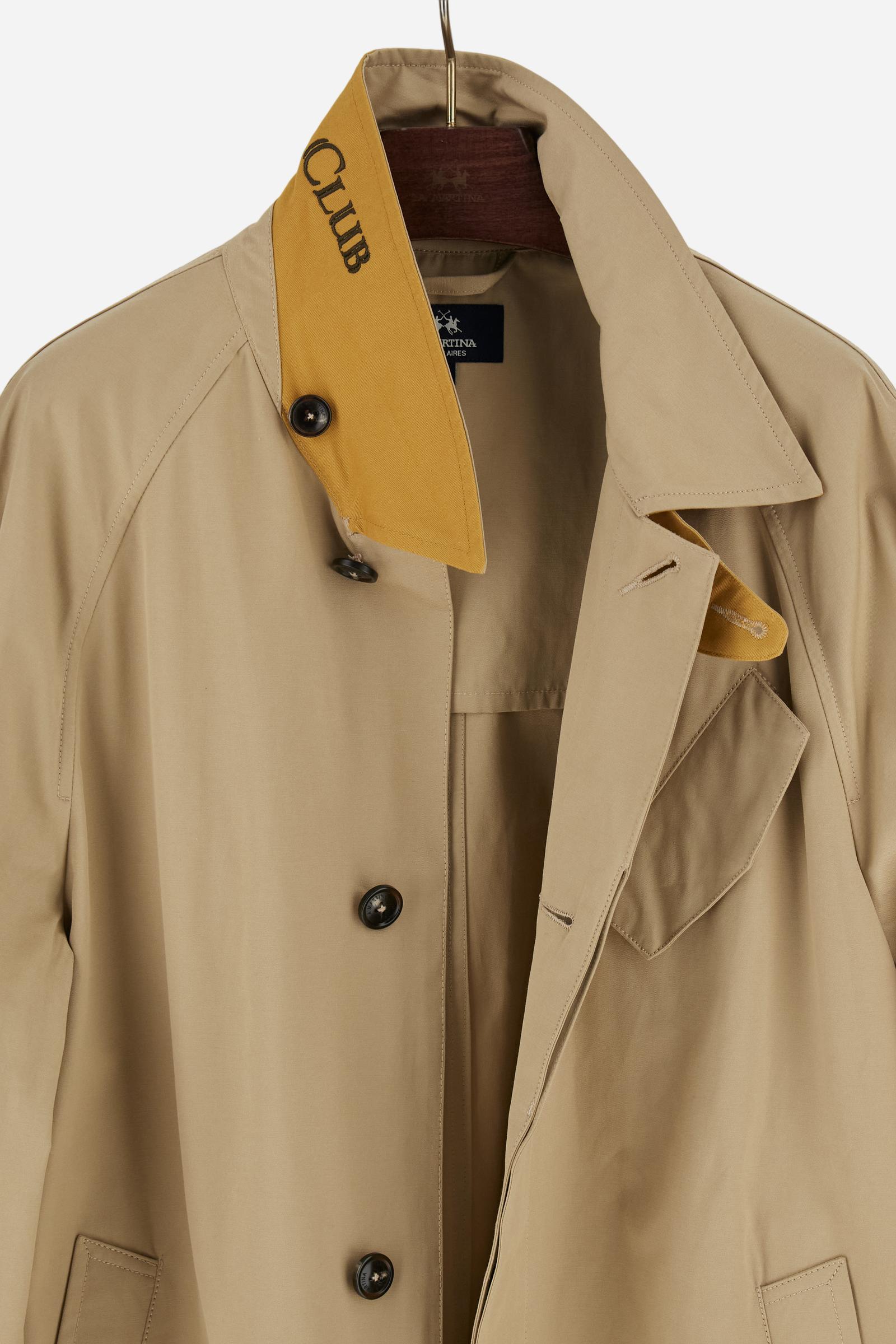 Pardessus homme en twill coton nylon – Clark