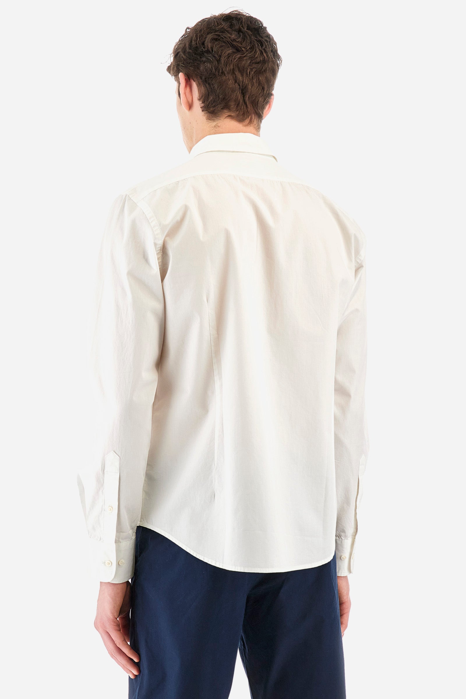 Regular-fit poplin shirt - Rodolfo