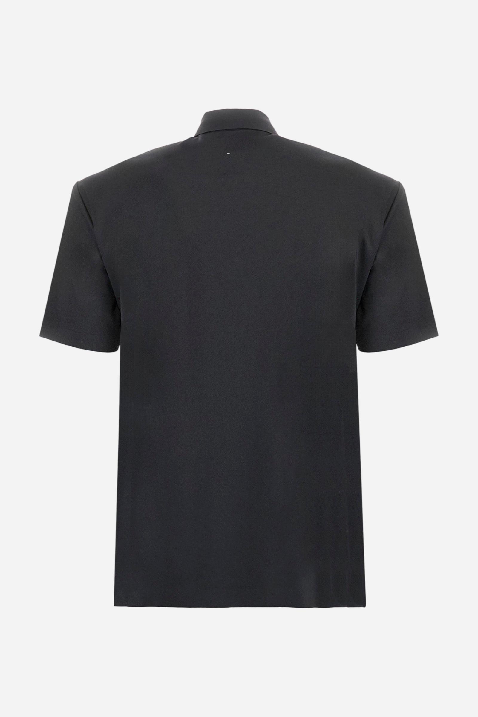 Regular fit jersey short-sleeved polo shirt – Anson