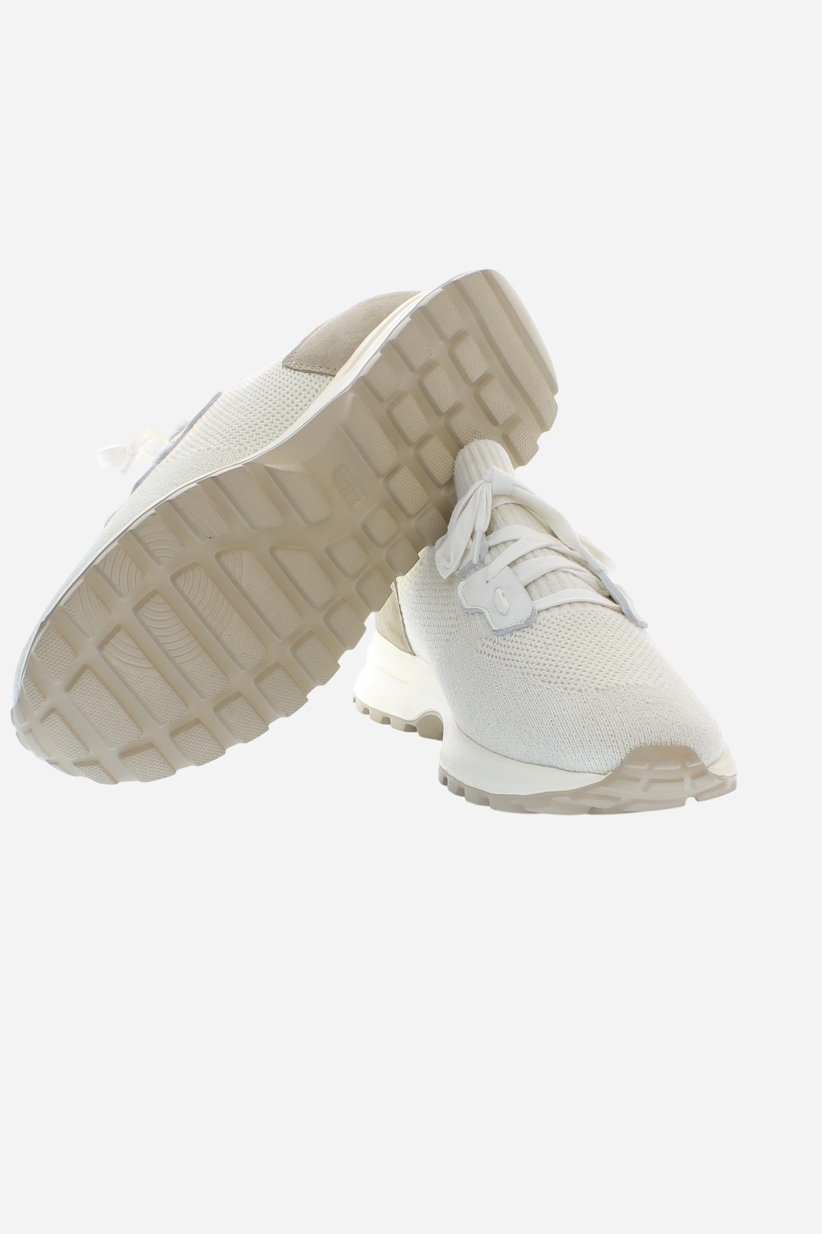 Men’s knit and suede sneakers - Shift