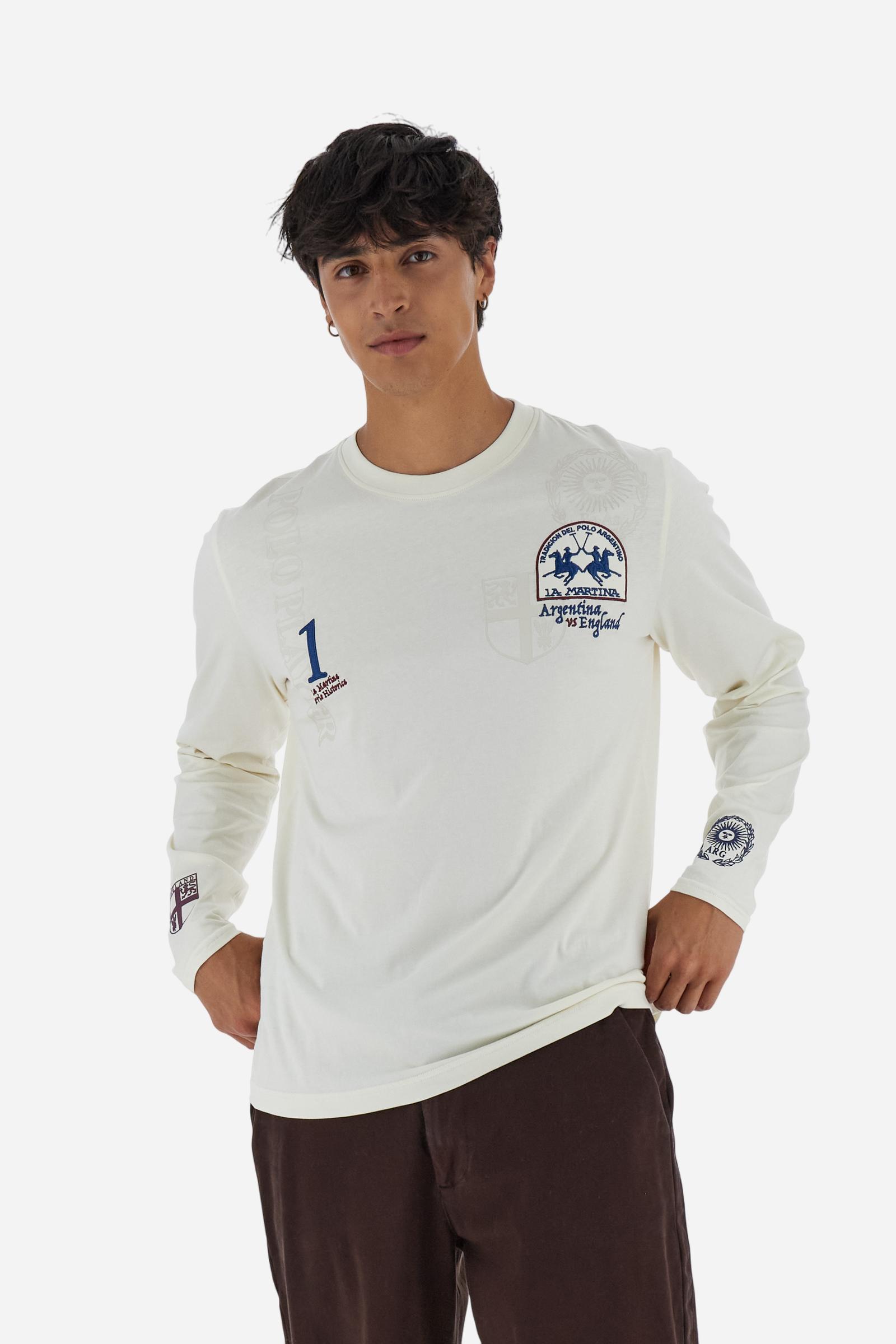 Camiseta de hombre en jersey con estampado - Bernabe