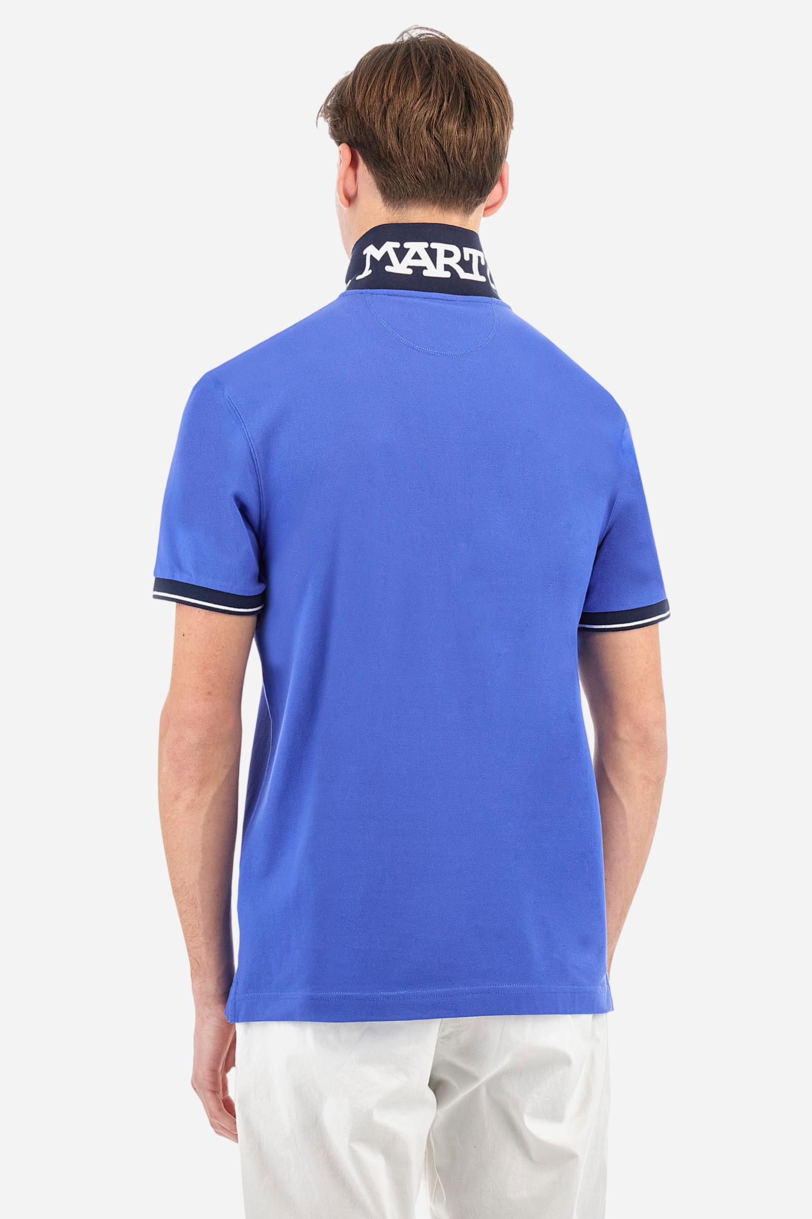 Poloshirt aus Stretch-Piqué-Baumwolle mit schmaler Passform – Trixie