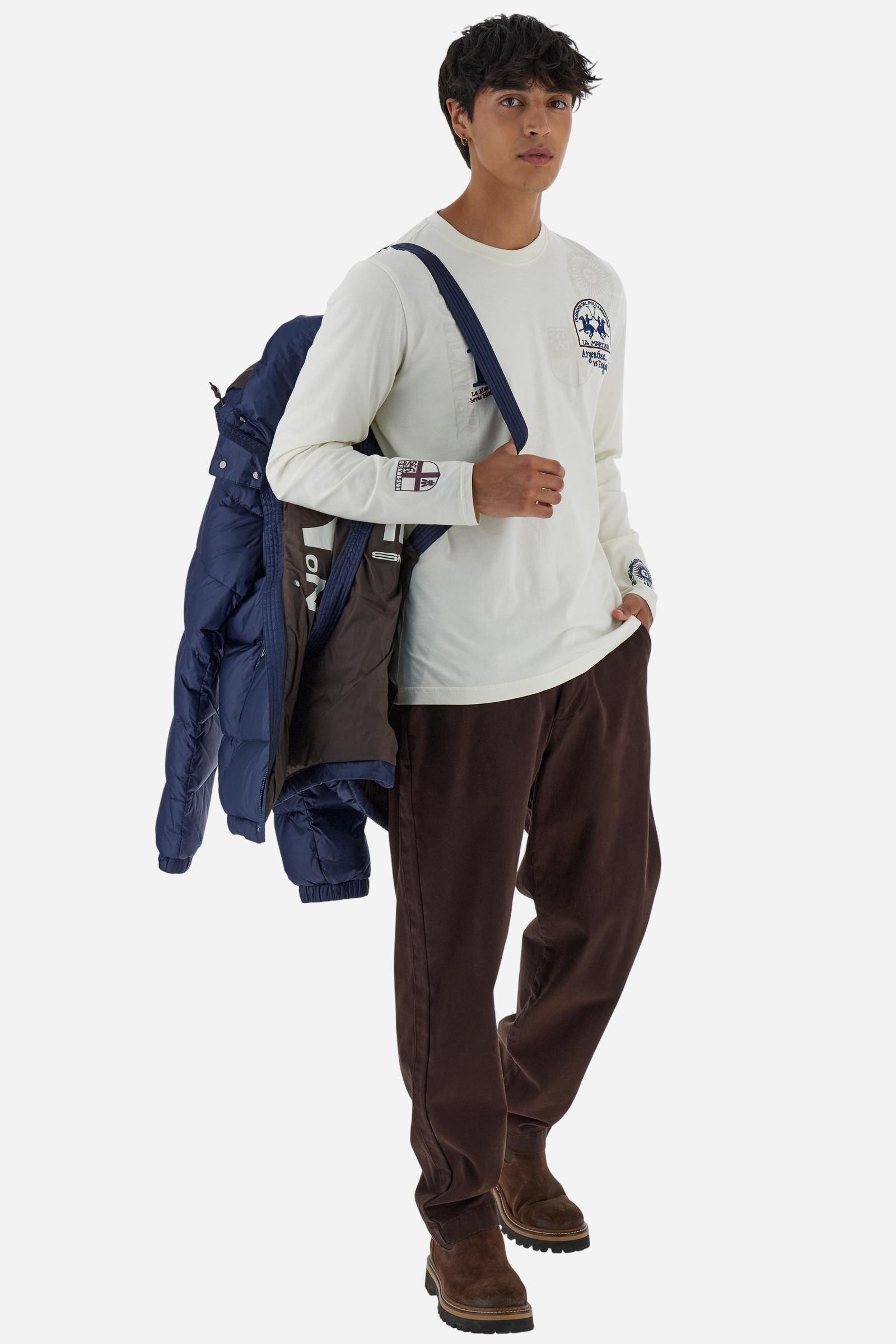 Camiseta de hombre en jersey con estampado - Bernabe