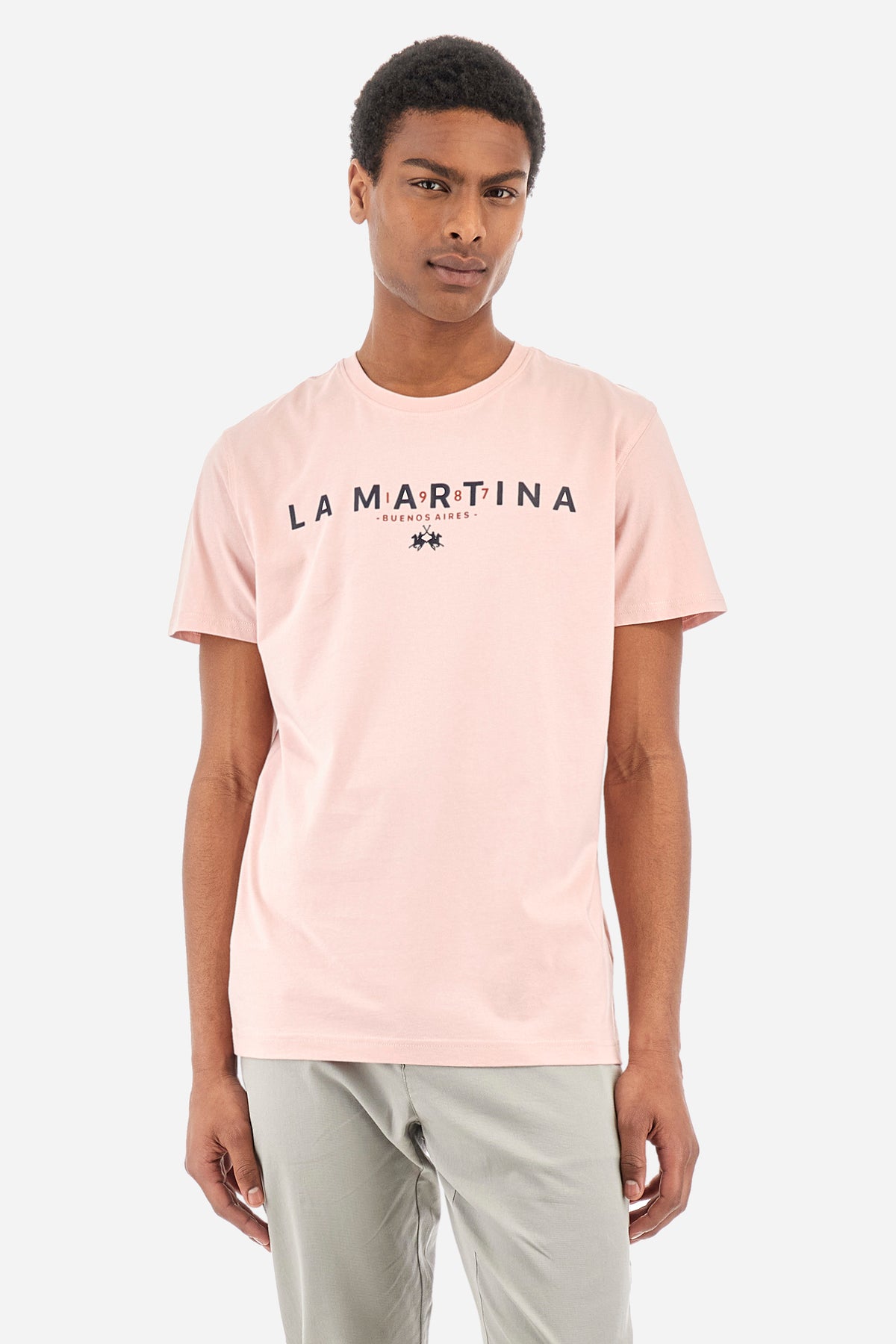 Herren-T-Shirt Regular Fit - Yann | La Martina
