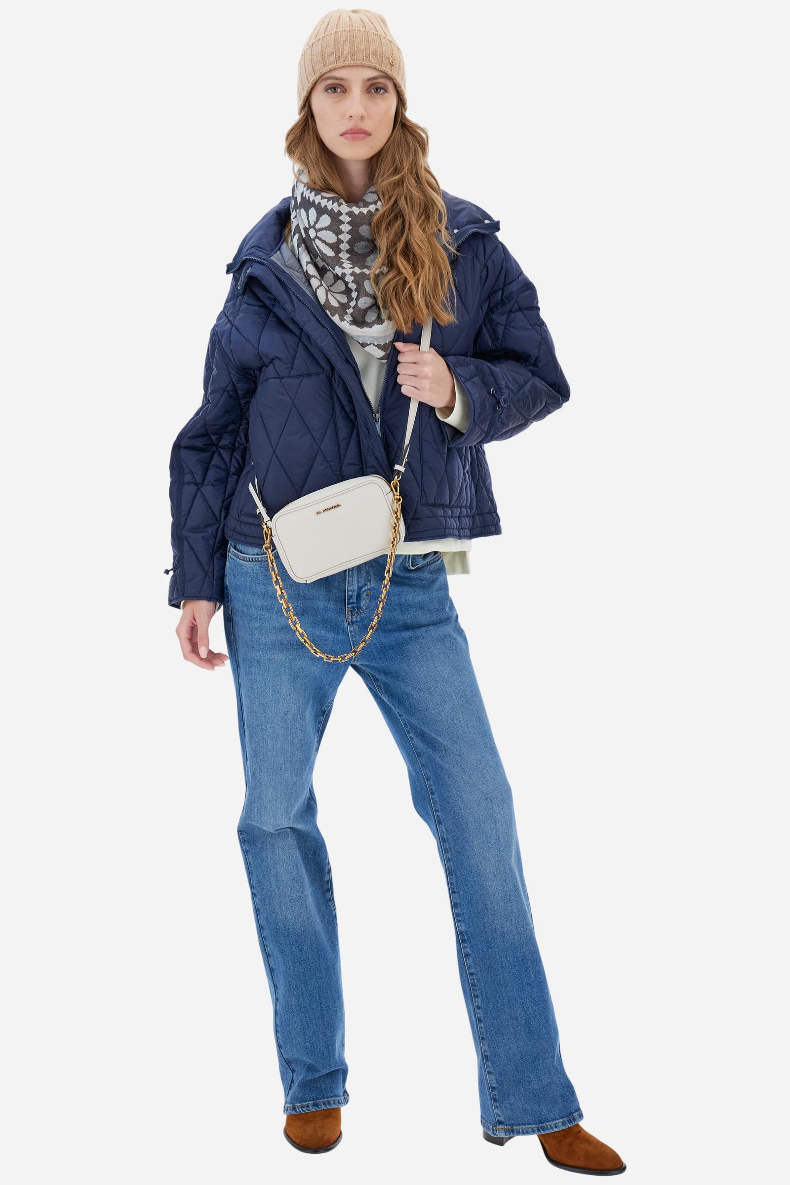 Women’s quilted husky jacket iridescent nylon - Beverly