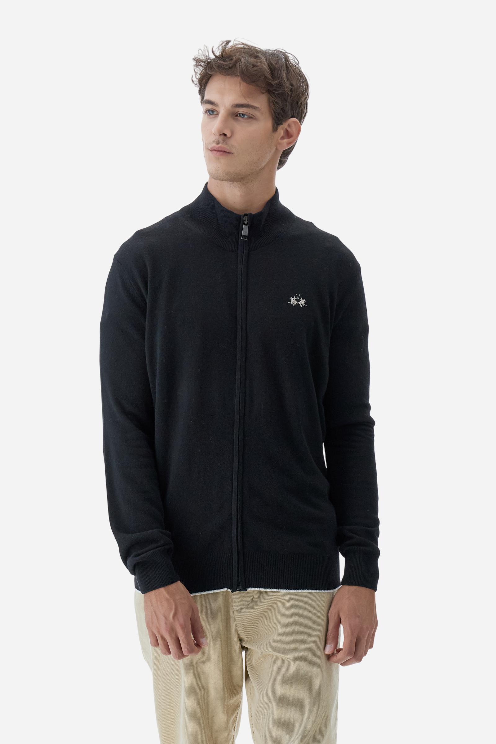 Jersey hombre lana con cremallera - Brauwin