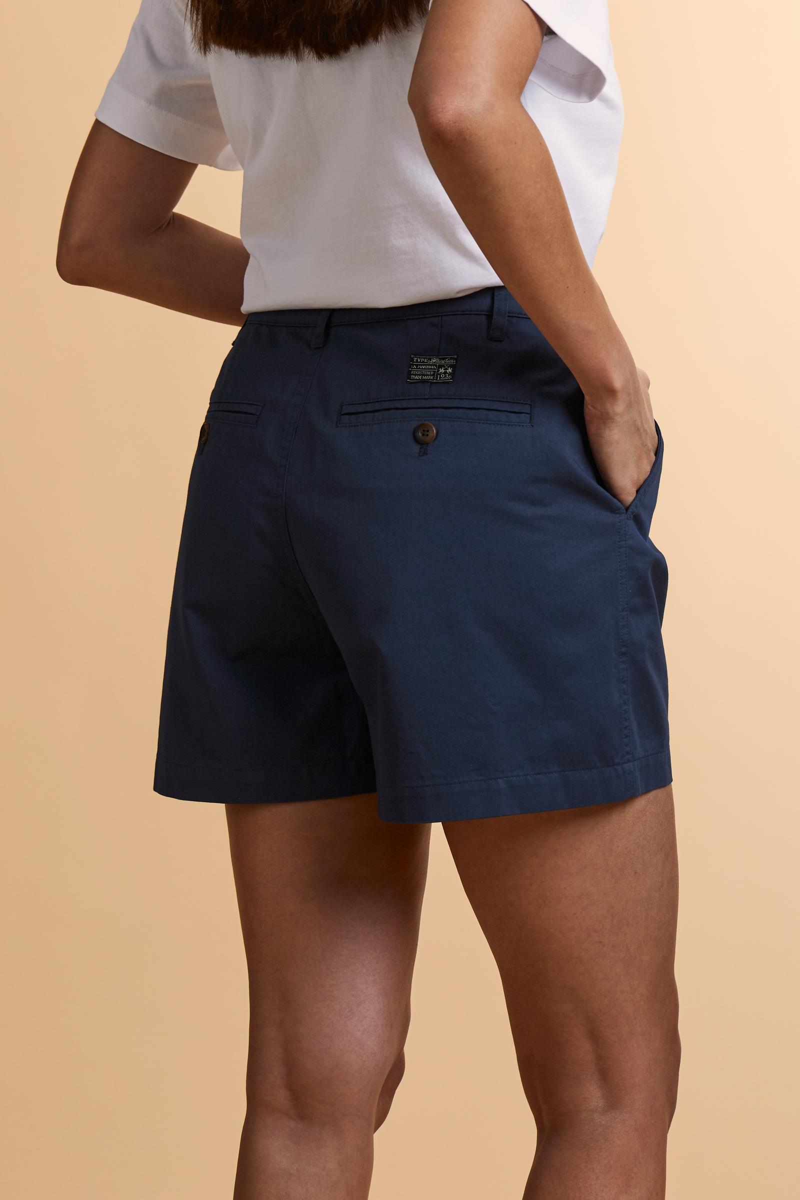 Women’s cotton twill Bermuda shorts – Cecilia