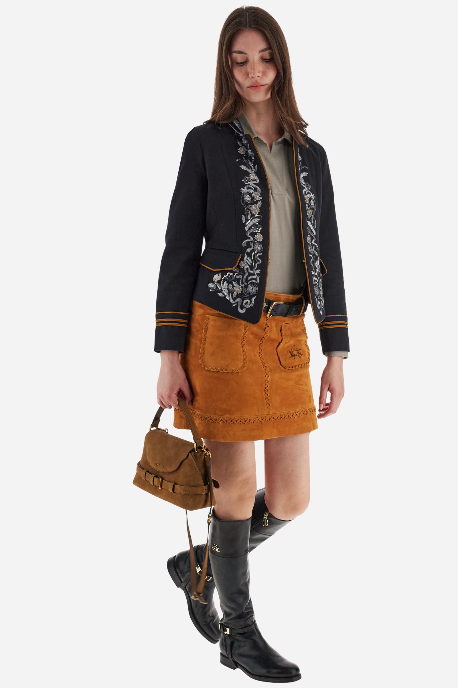 Women's heavy cotton twill Jacket - Blanca