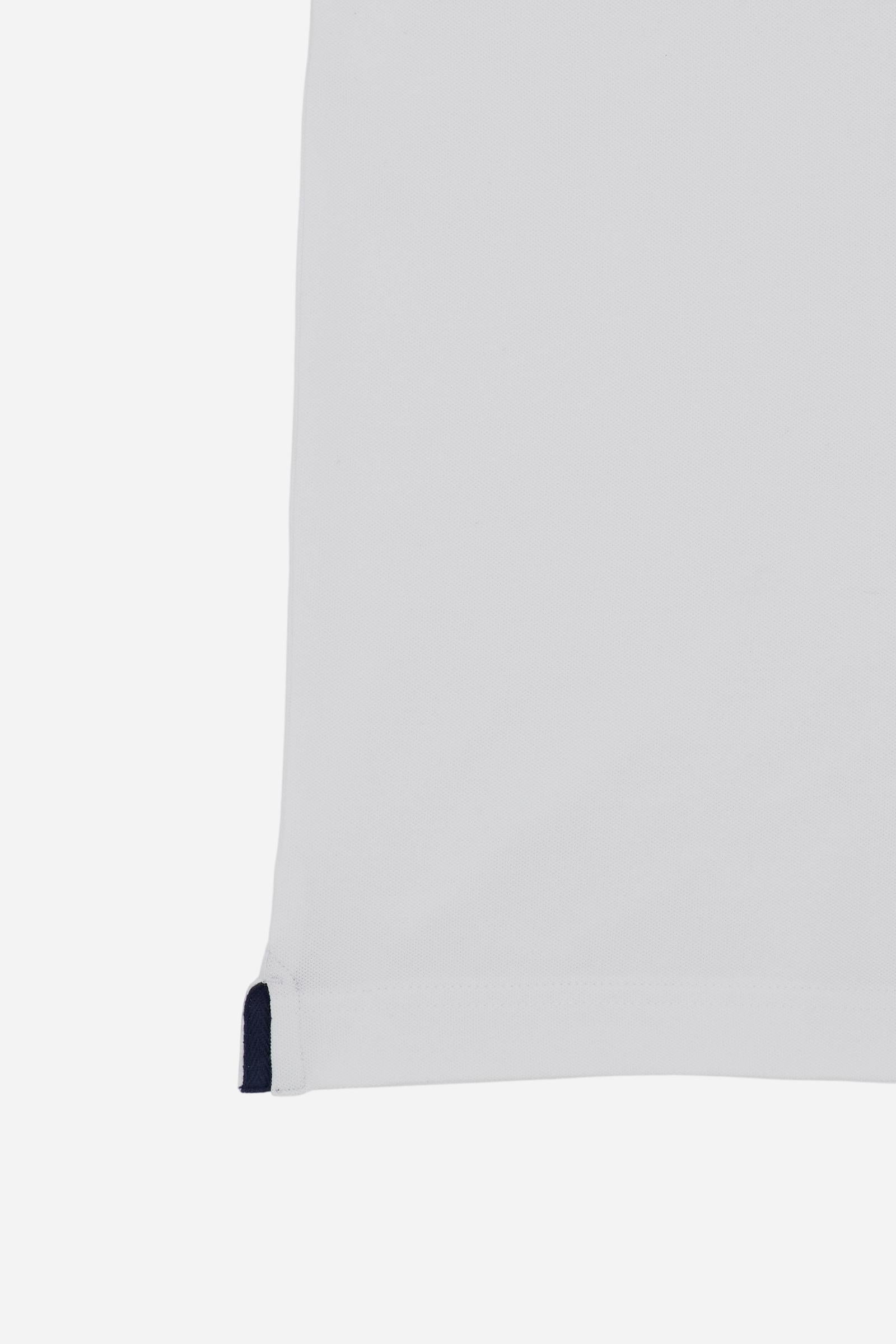 Men's short sleeve polo in stretch piqué Iconic - Yeshayahu