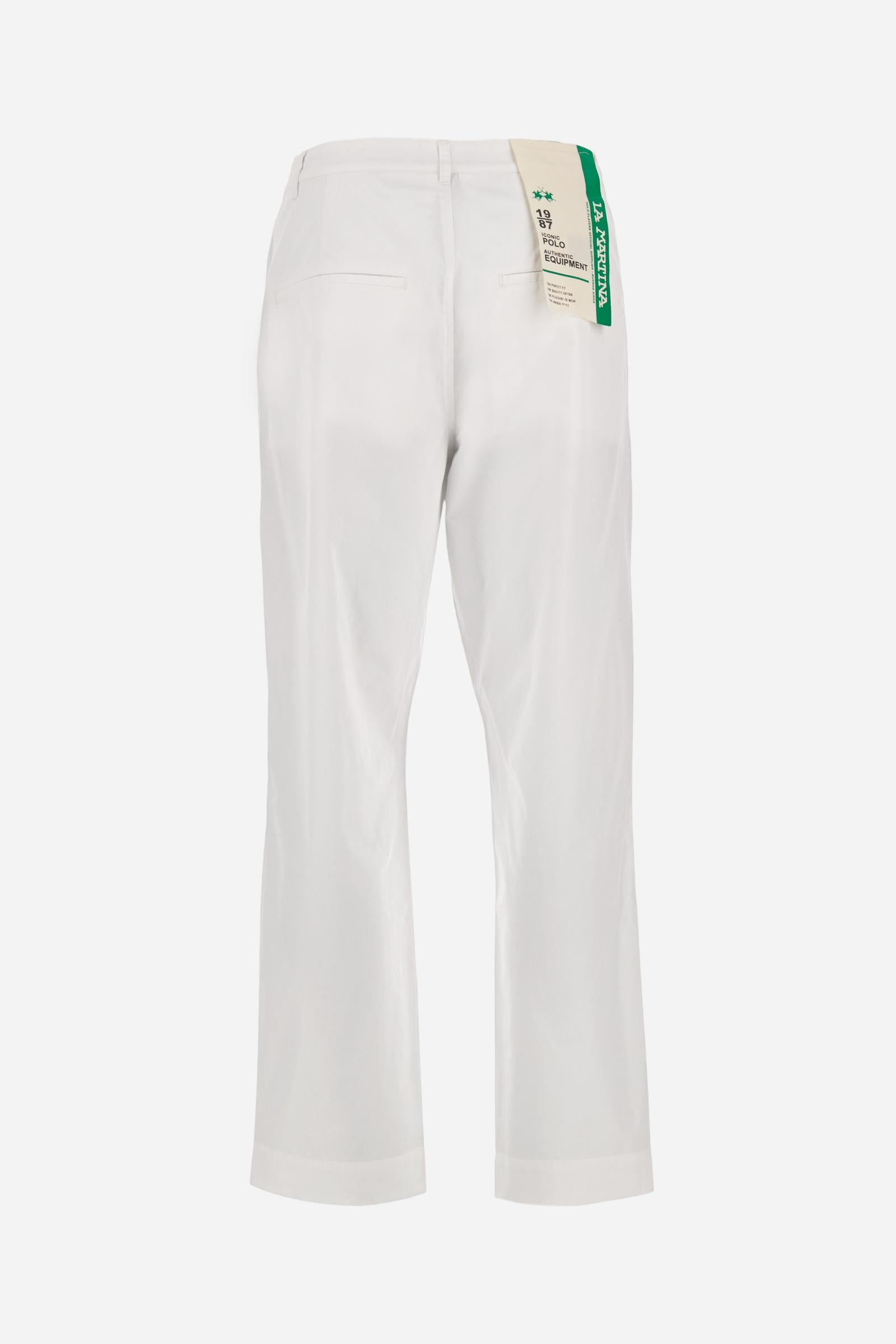 Pantalon chino homme en popeline de coton - Cassian