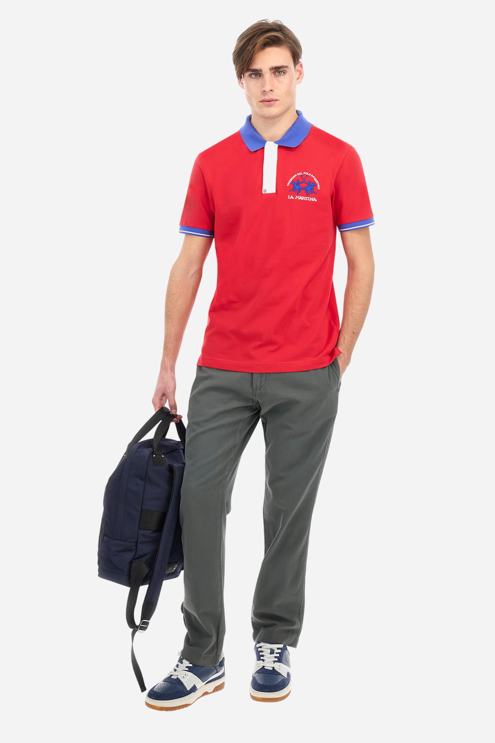Slim fit cotton piqué polo shirt - Trixie