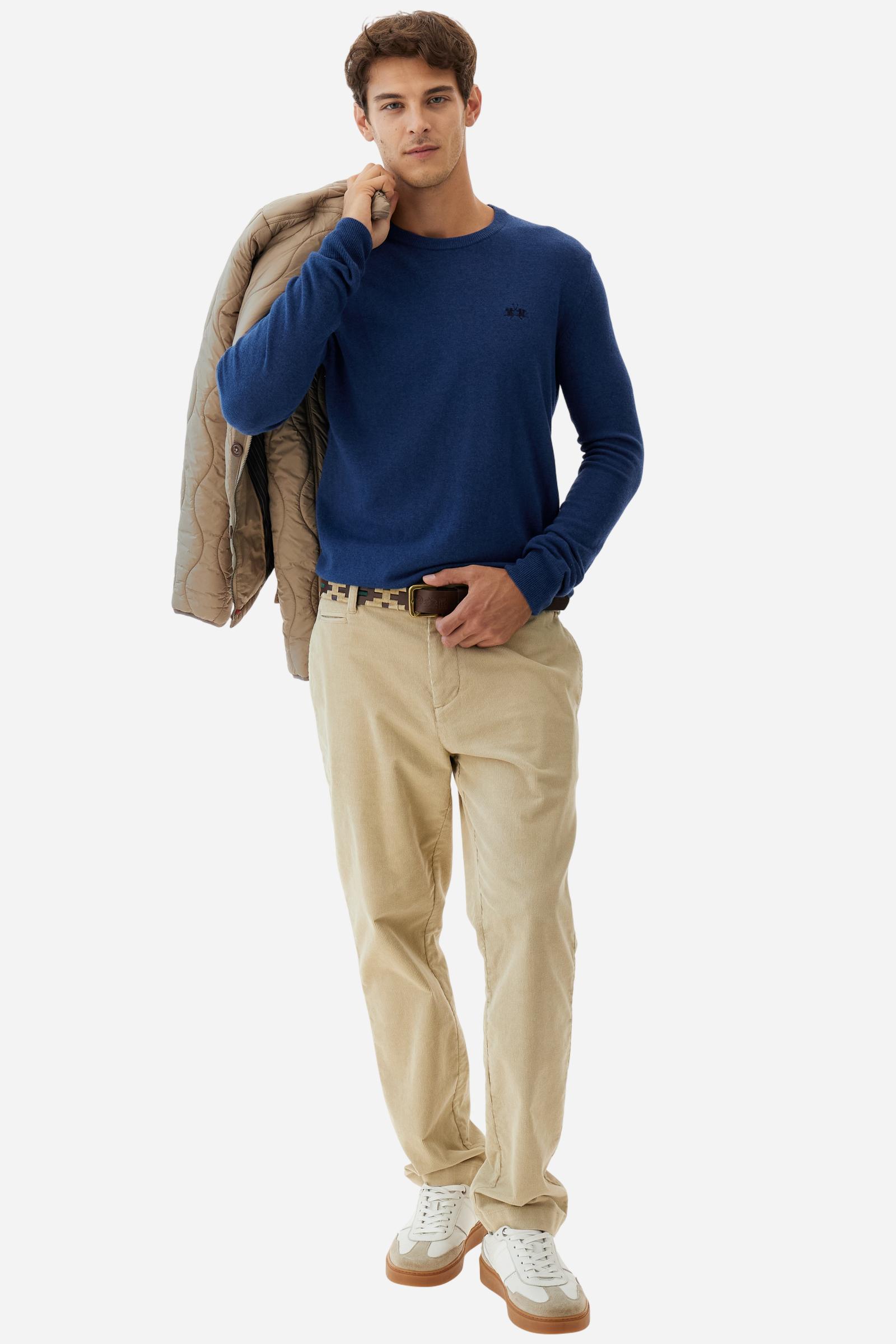 Herren-Rundhalspullover aus Wollmischung - Blaze