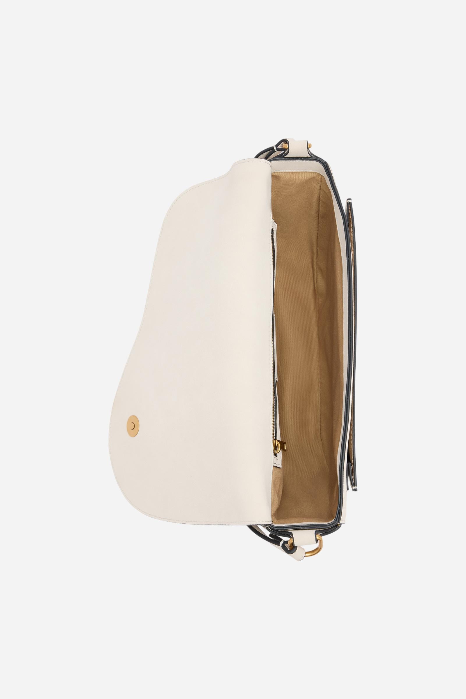 Sac bandoulière en nubuck avec boucle – Pampa